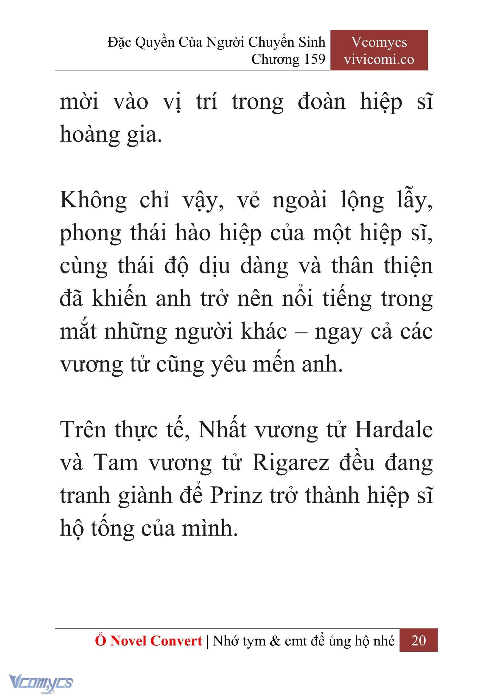 [Novel] Đặc Quyền Của Người Chuyển Sinh Chapter 159 - Trang 23