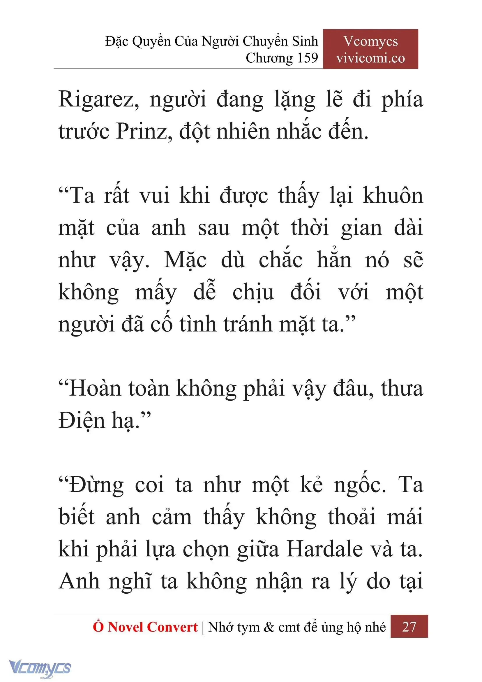[Novel] Đặc Quyền Của Người Chuyển Sinh Chapter 159 - Trang 30