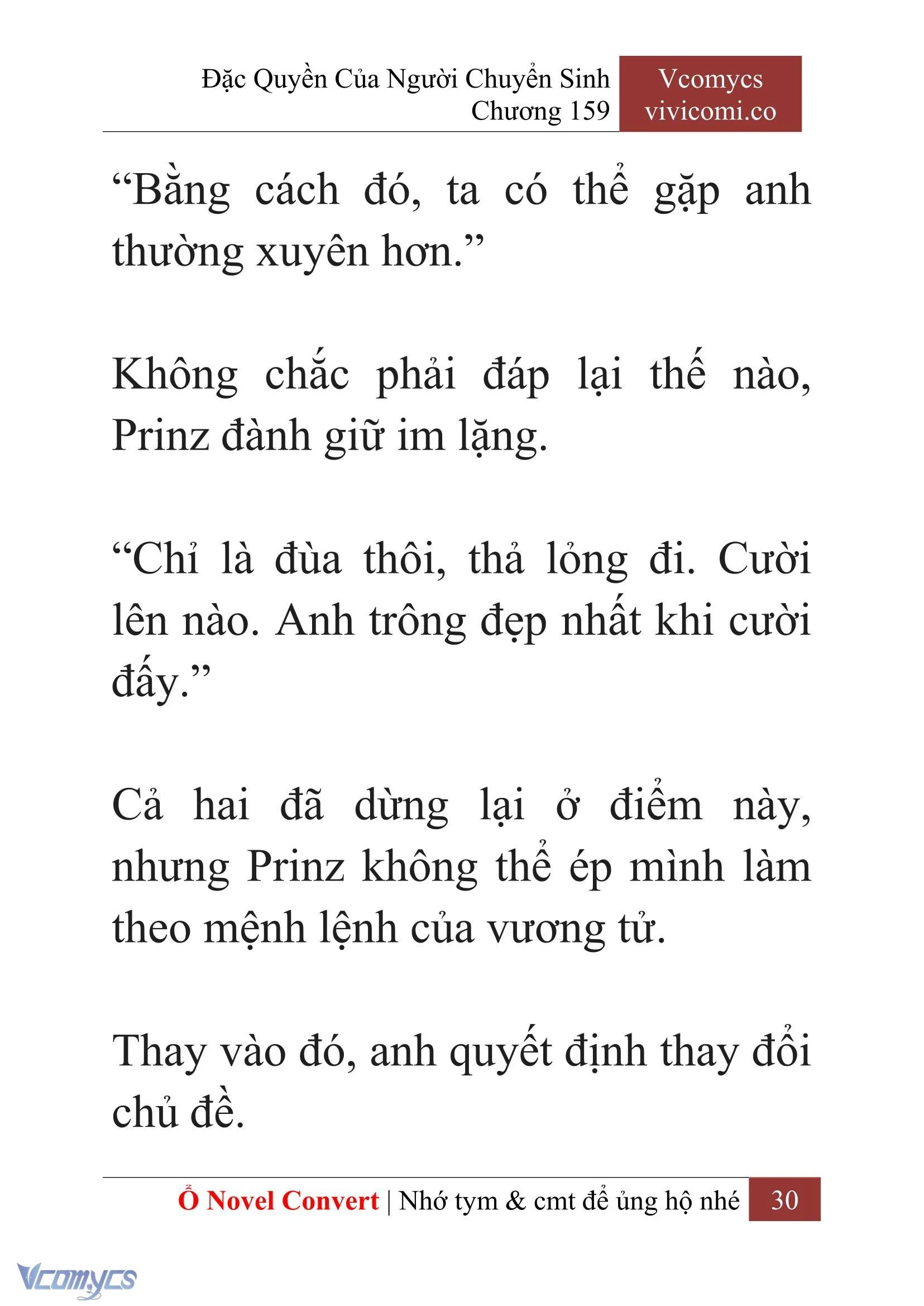 [Novel] Đặc Quyền Của Người Chuyển Sinh Chapter 159 - Trang 33