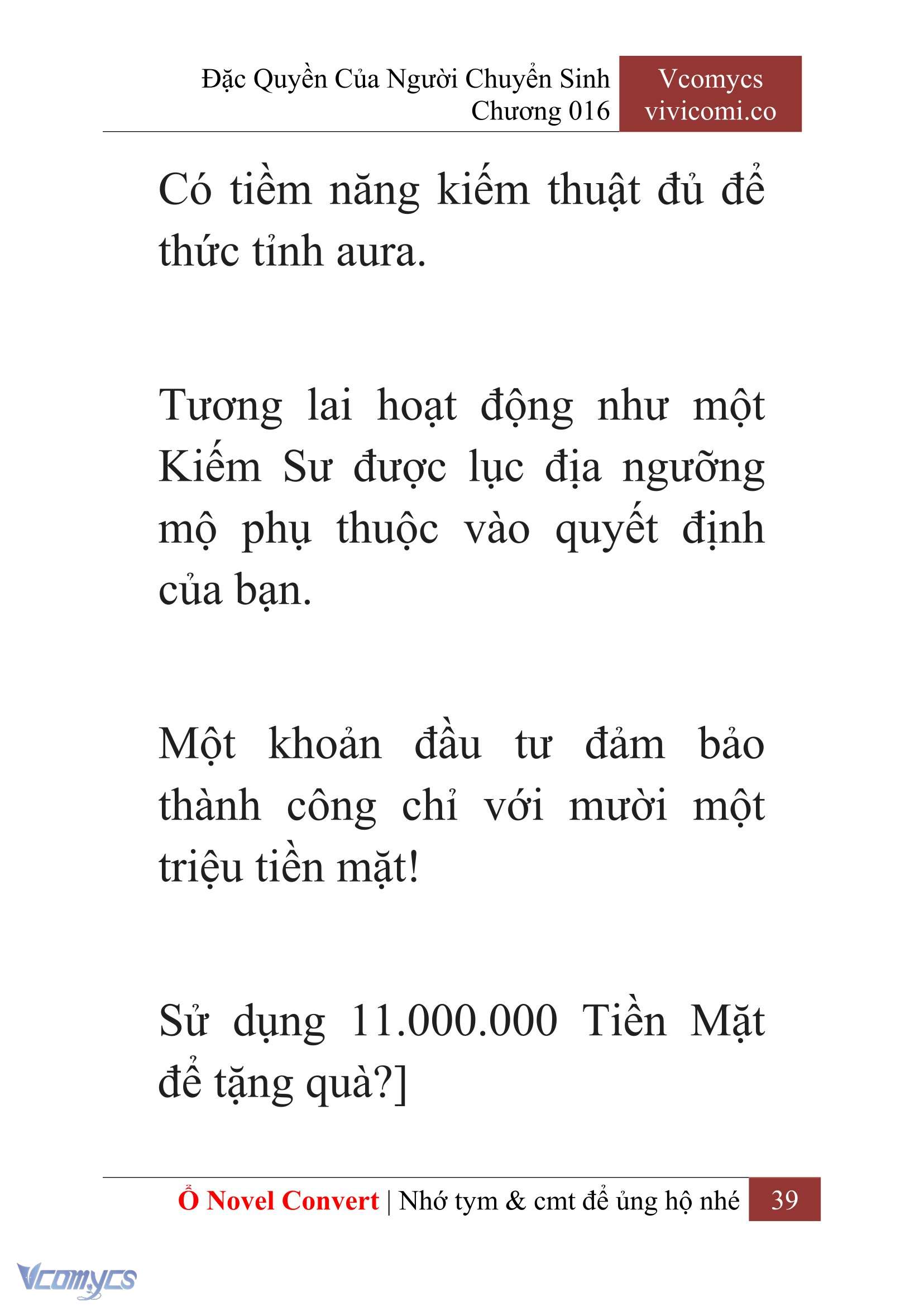 [Novel] Đặc Quyền Của Người Chuyển Sinh Chapter 16 - Trang 41