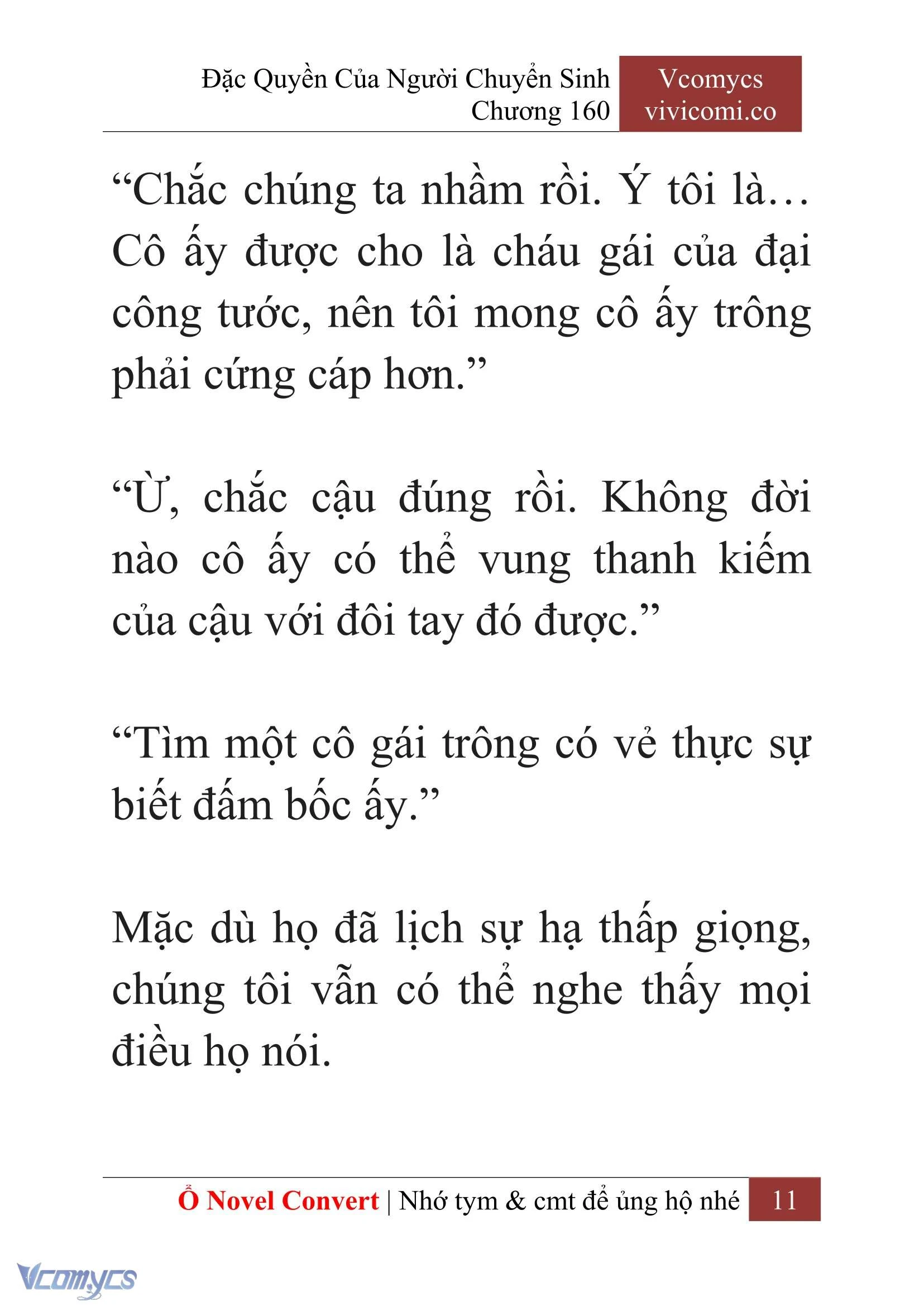 [Novel] Đặc Quyền Của Người Chuyển Sinh Chapter 160 - Trang 14