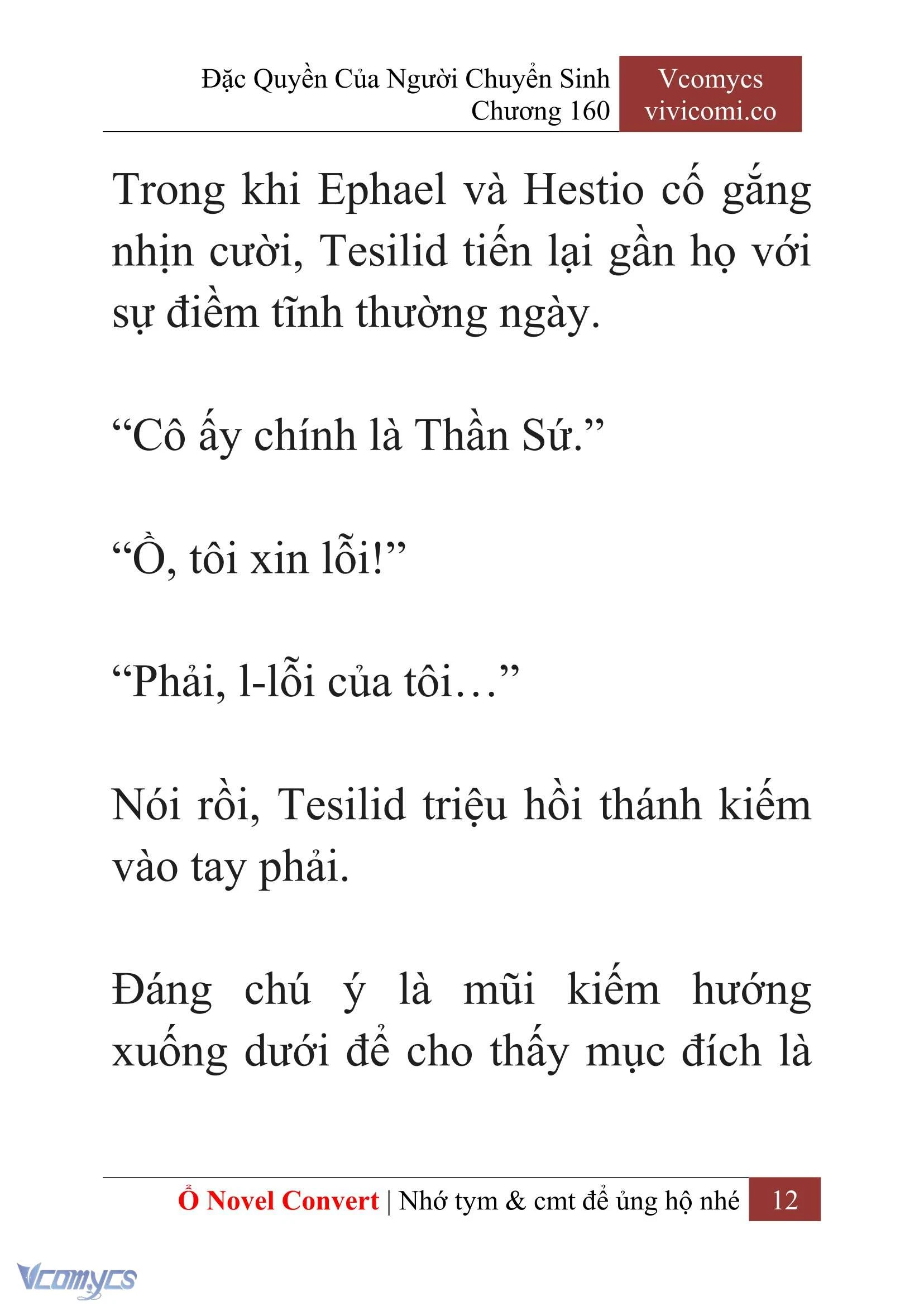 [Novel] Đặc Quyền Của Người Chuyển Sinh Chapter 160 - Trang 15