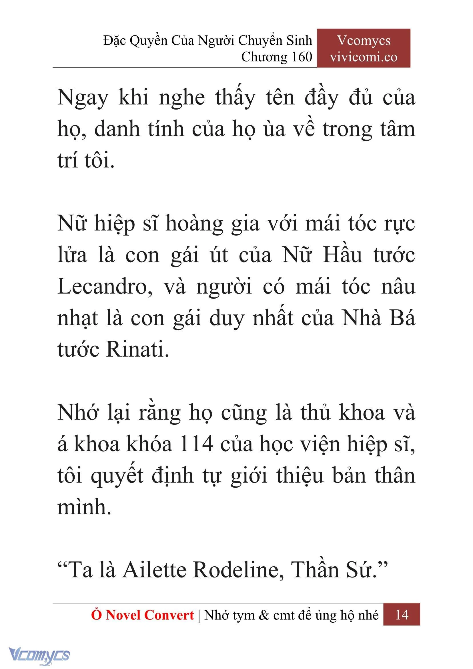 [Novel] Đặc Quyền Của Người Chuyển Sinh Chapter 160 - Trang 17