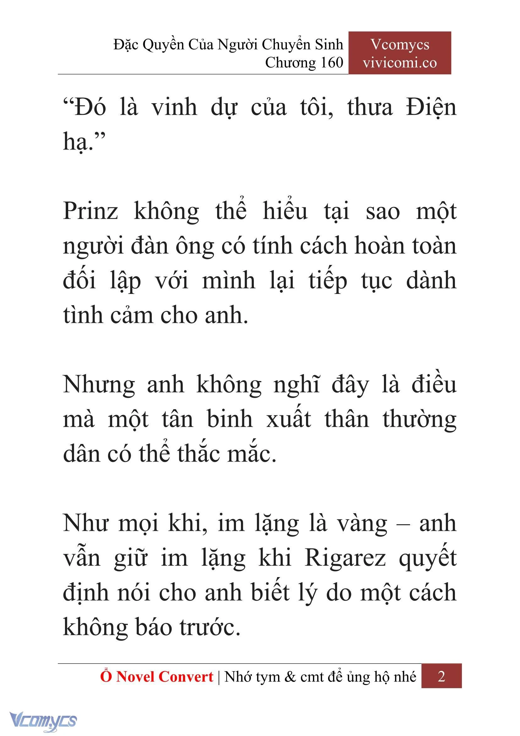[Novel] Đặc Quyền Của Người Chuyển Sinh Chapter 160 - Trang 5