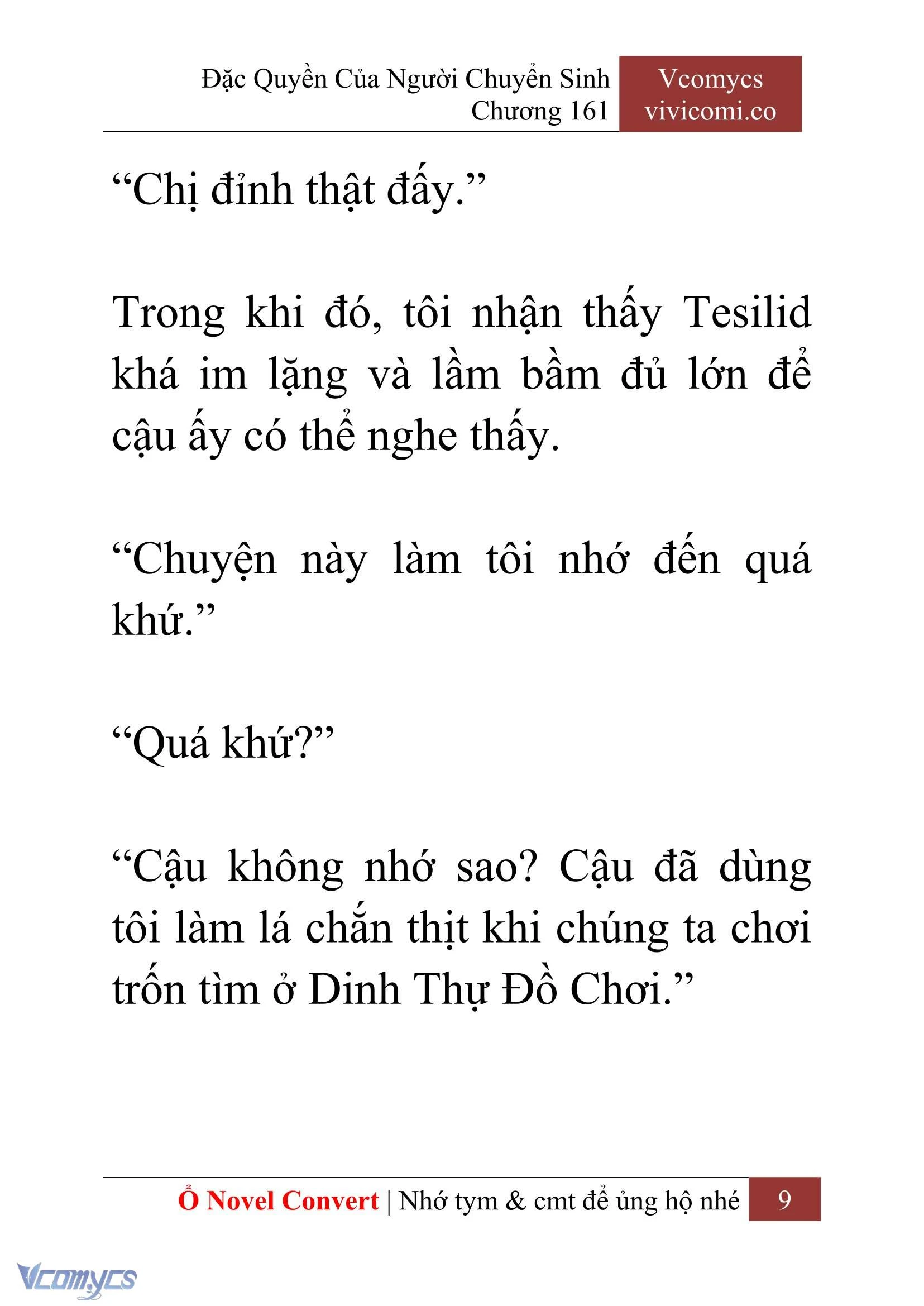 [Novel] Đặc Quyền Của Người Chuyển Sinh Chapter 161 - Trang 12