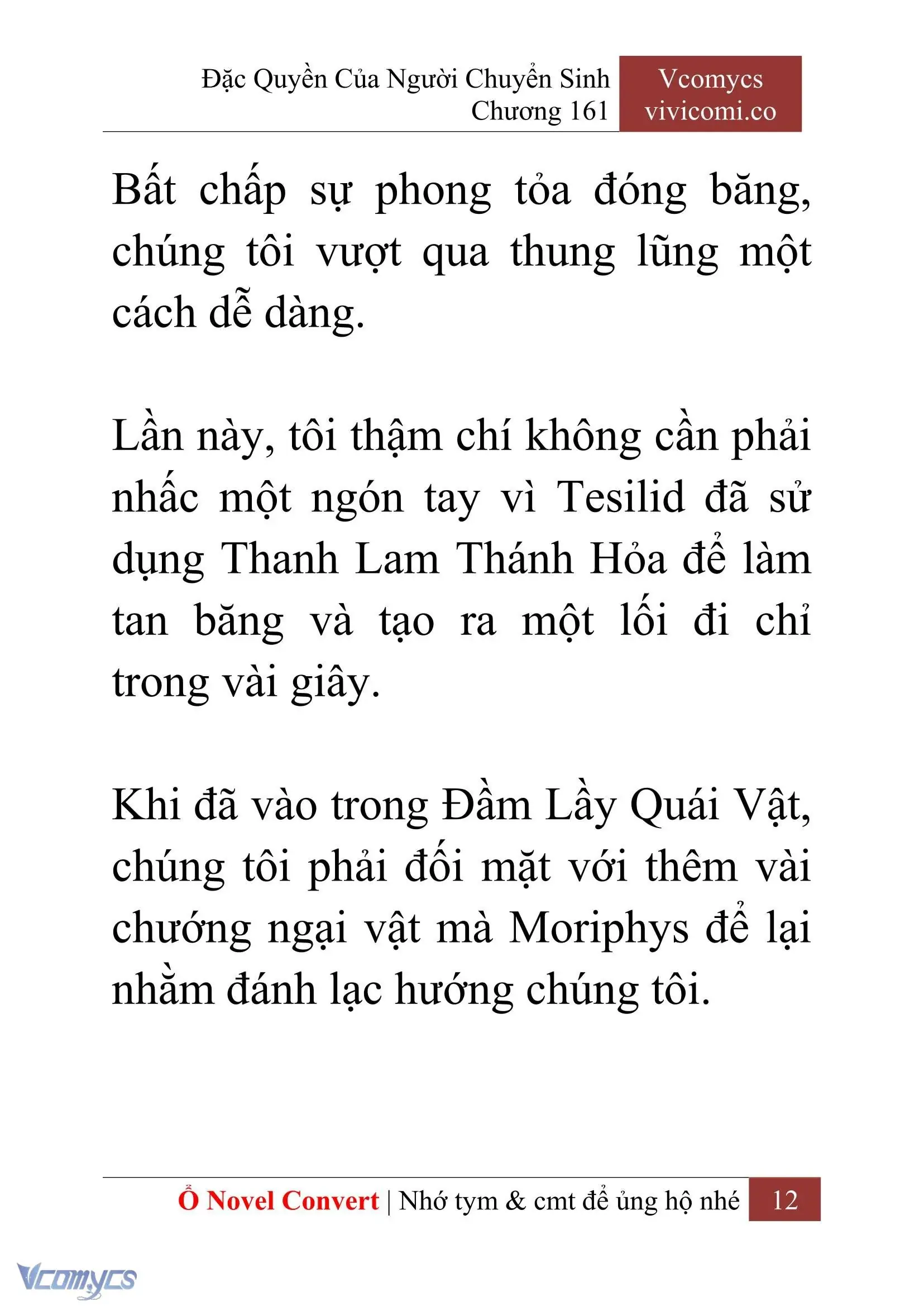 [Novel] Đặc Quyền Của Người Chuyển Sinh Chapter 161 - Trang 15