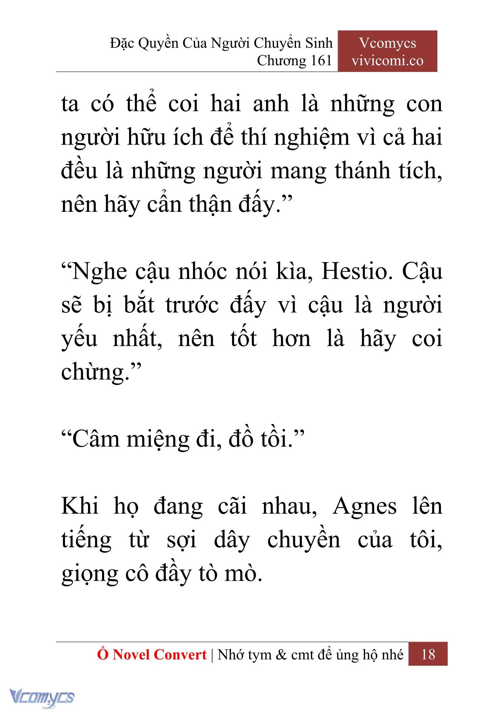 [Novel] Đặc Quyền Của Người Chuyển Sinh Chapter 161 - Trang 21