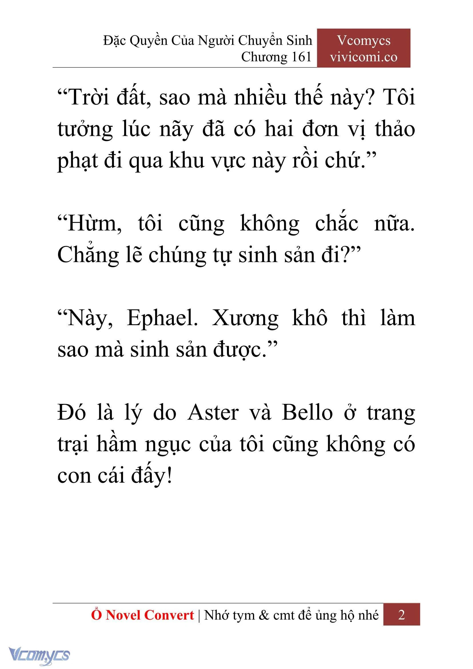 [Novel] Đặc Quyền Của Người Chuyển Sinh Chapter 161 - Trang 5