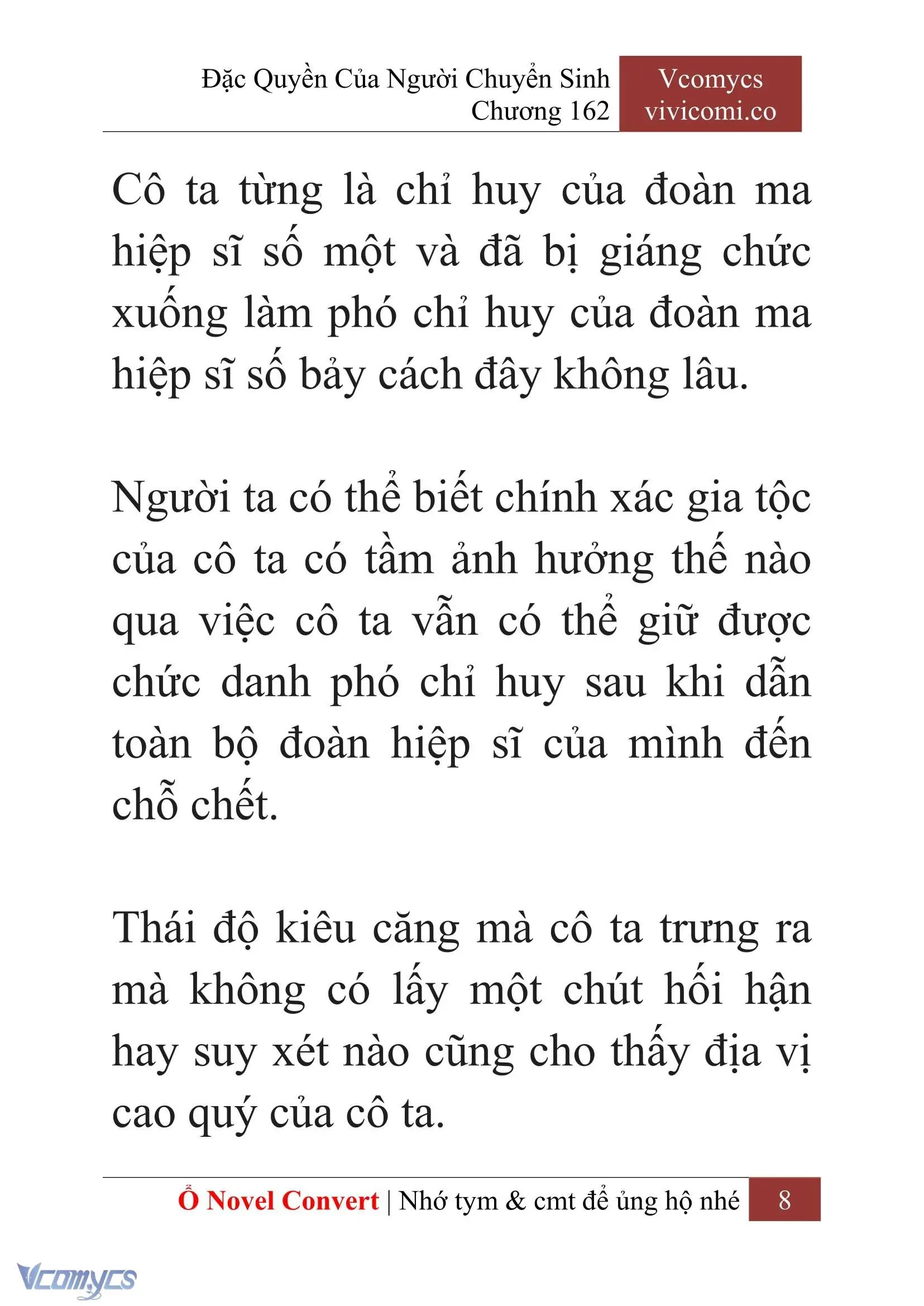[Novel] Đặc Quyền Của Người Chuyển Sinh Chapter 162 - Trang 11