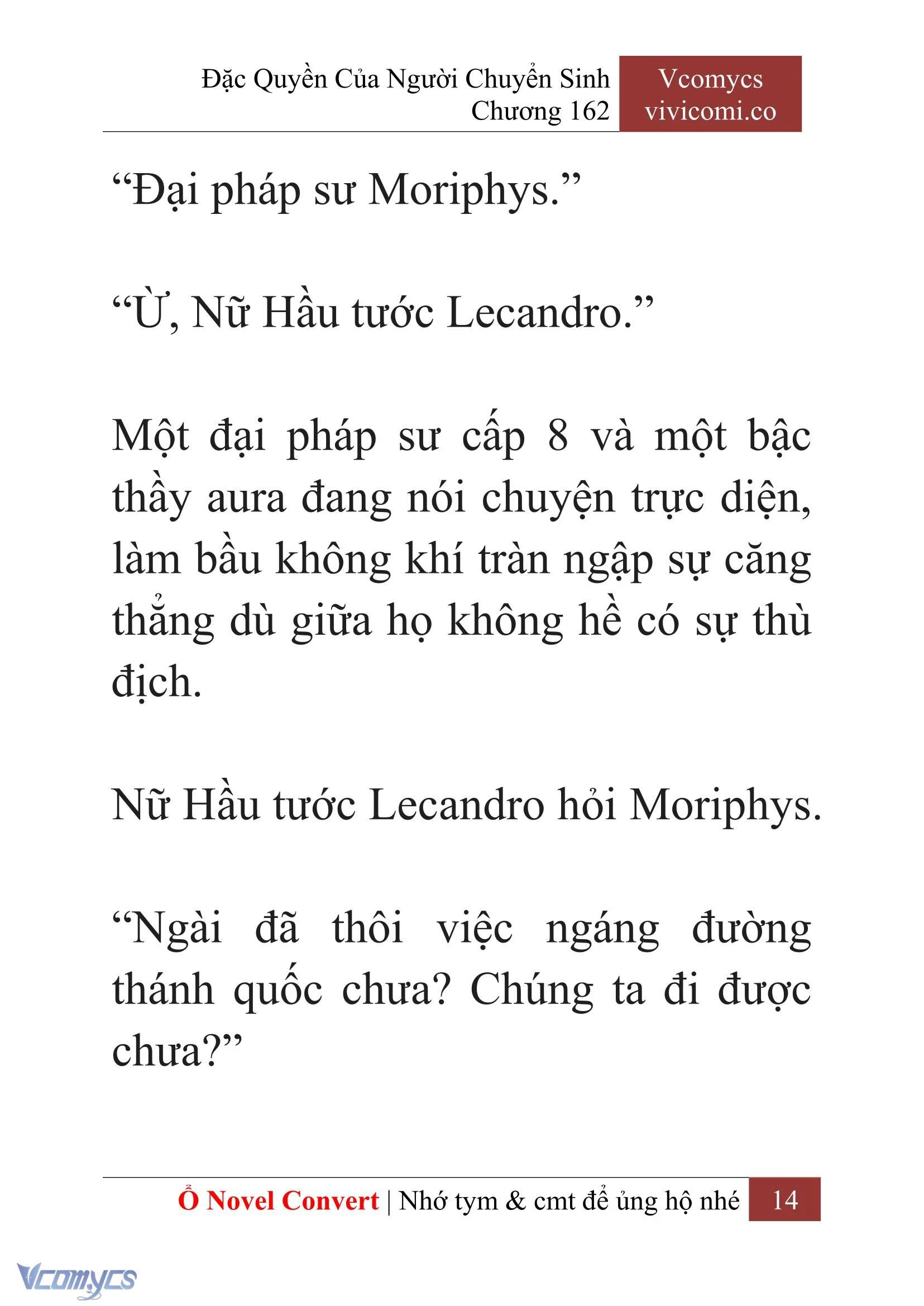 [Novel] Đặc Quyền Của Người Chuyển Sinh Chapter 162 - Trang 17