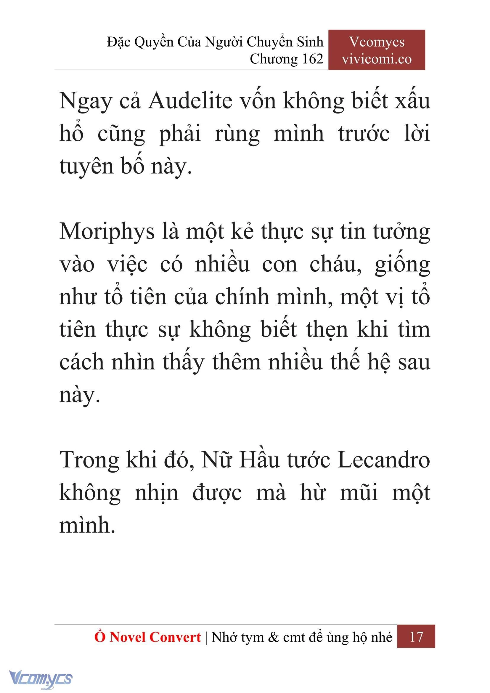 [Novel] Đặc Quyền Của Người Chuyển Sinh Chapter 162 - Trang 20