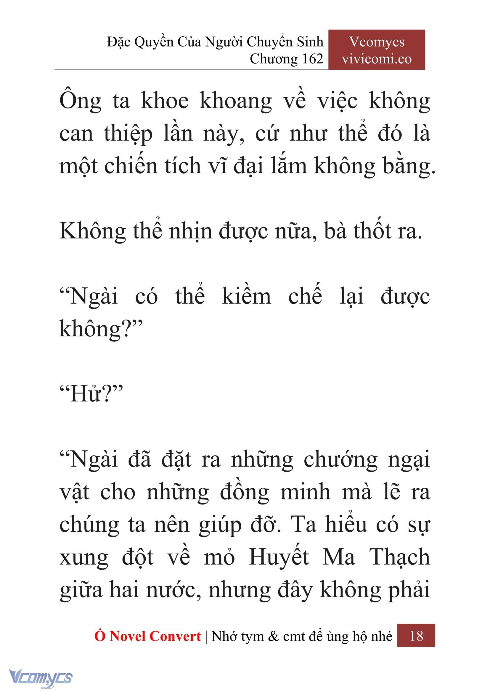 [Novel] Đặc Quyền Của Người Chuyển Sinh Chapter 162 - Trang 21
