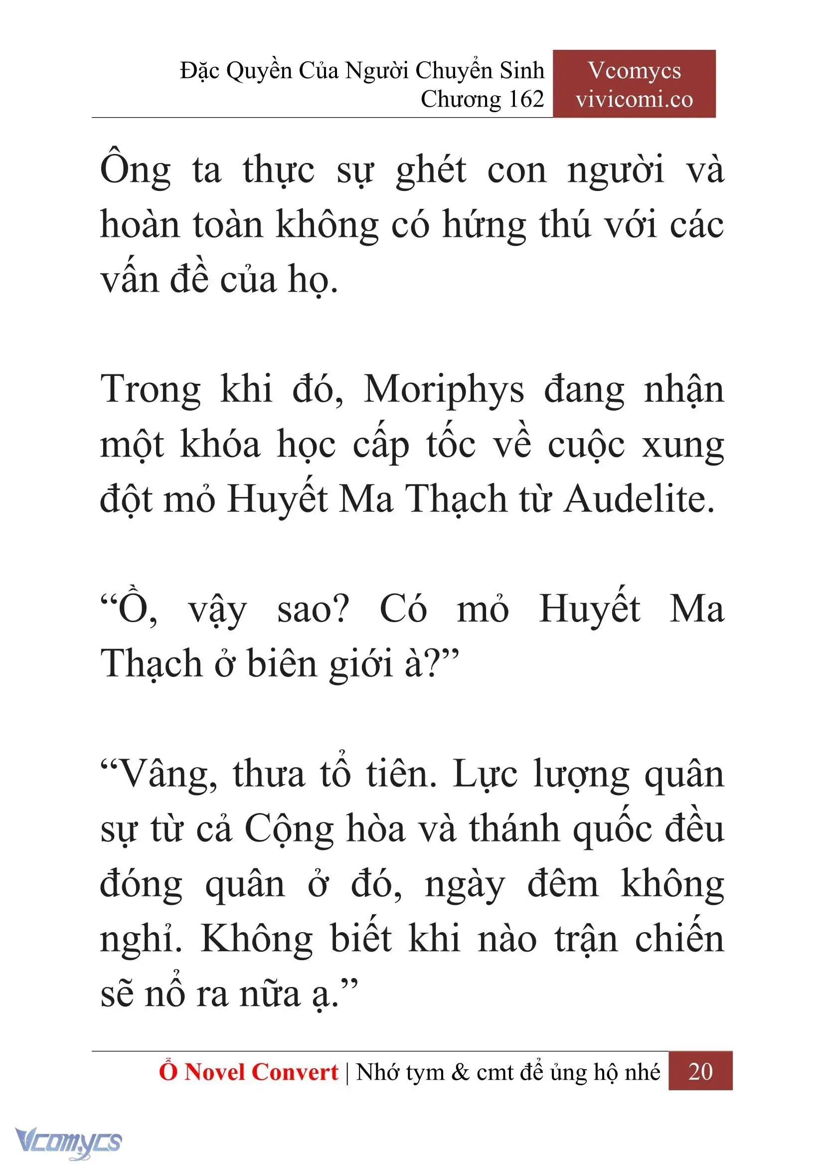 [Novel] Đặc Quyền Của Người Chuyển Sinh Chapter 162 - Trang 23