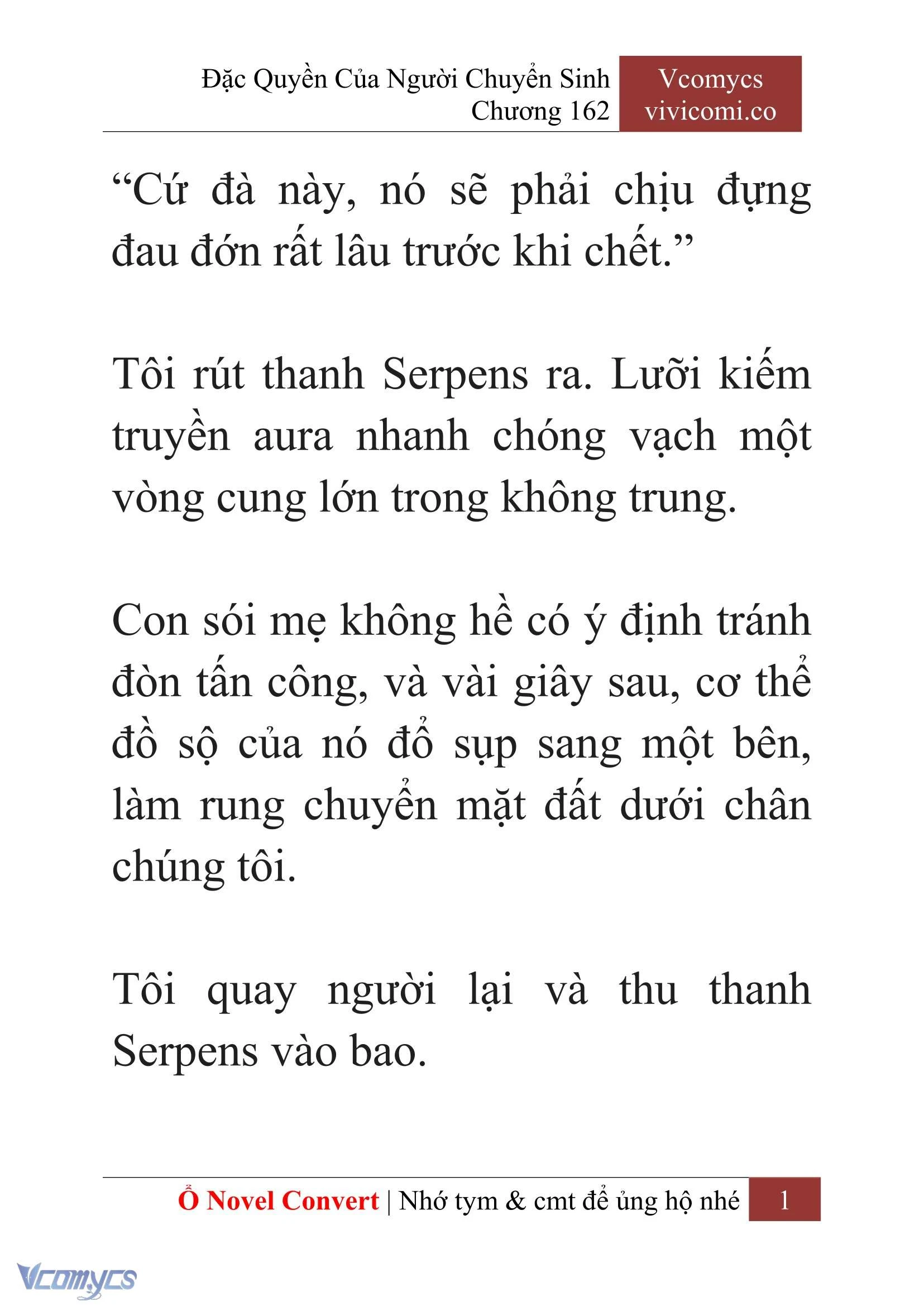 [Novel] Đặc Quyền Của Người Chuyển Sinh Chapter 162 - Trang 4