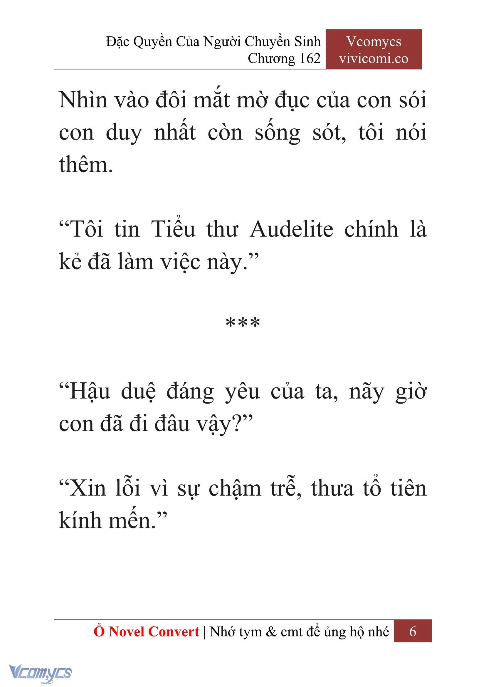 [Novel] Đặc Quyền Của Người Chuyển Sinh Chapter 162 - Trang 9