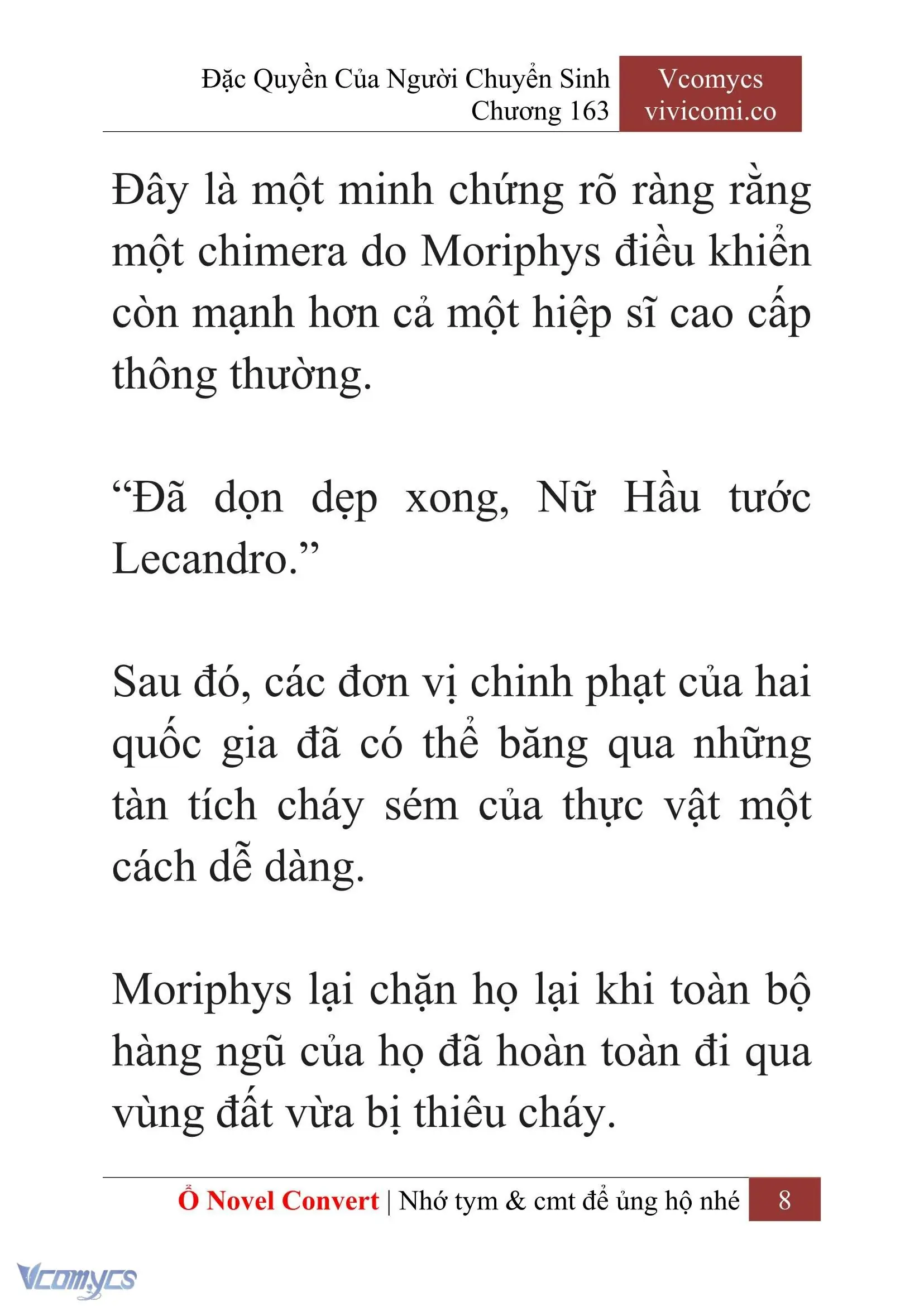 [Novel] Đặc Quyền Của Người Chuyển Sinh Chapter 163 - Trang 11