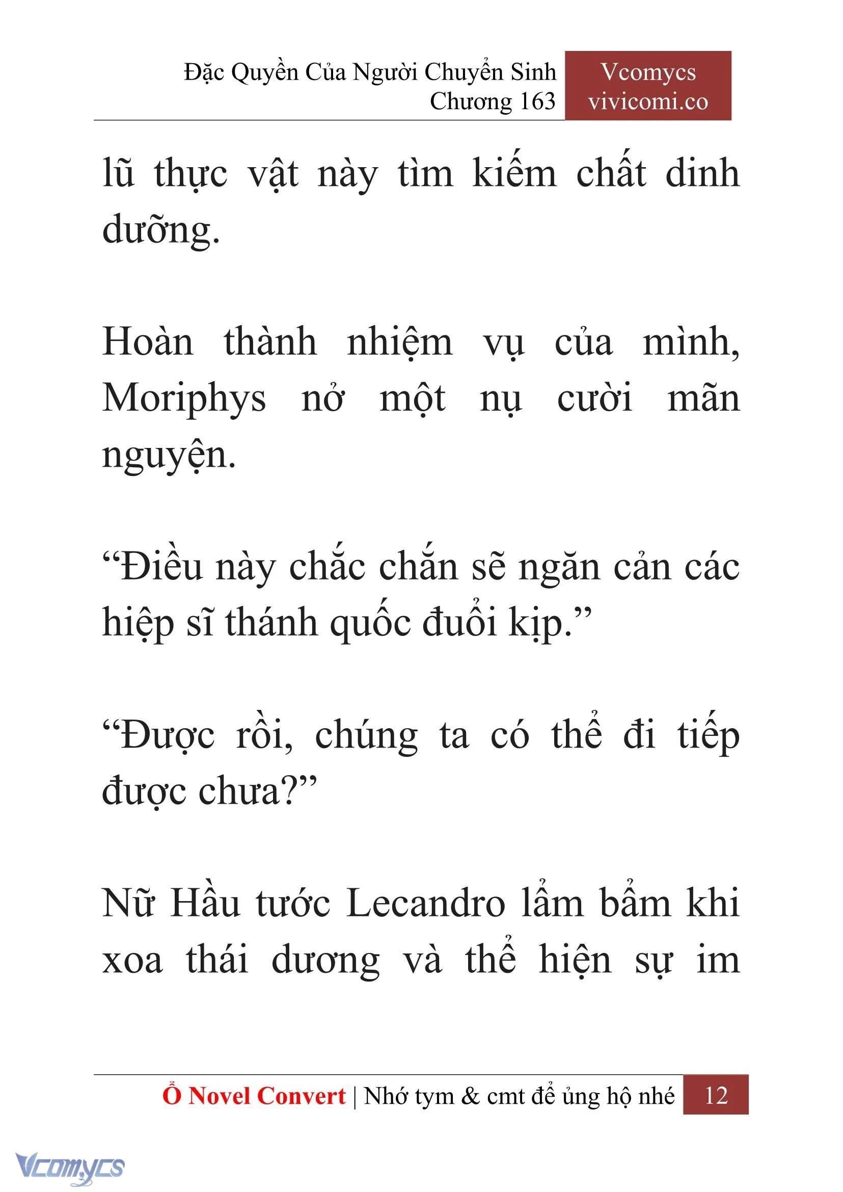 [Novel] Đặc Quyền Của Người Chuyển Sinh Chapter 163 - Trang 15