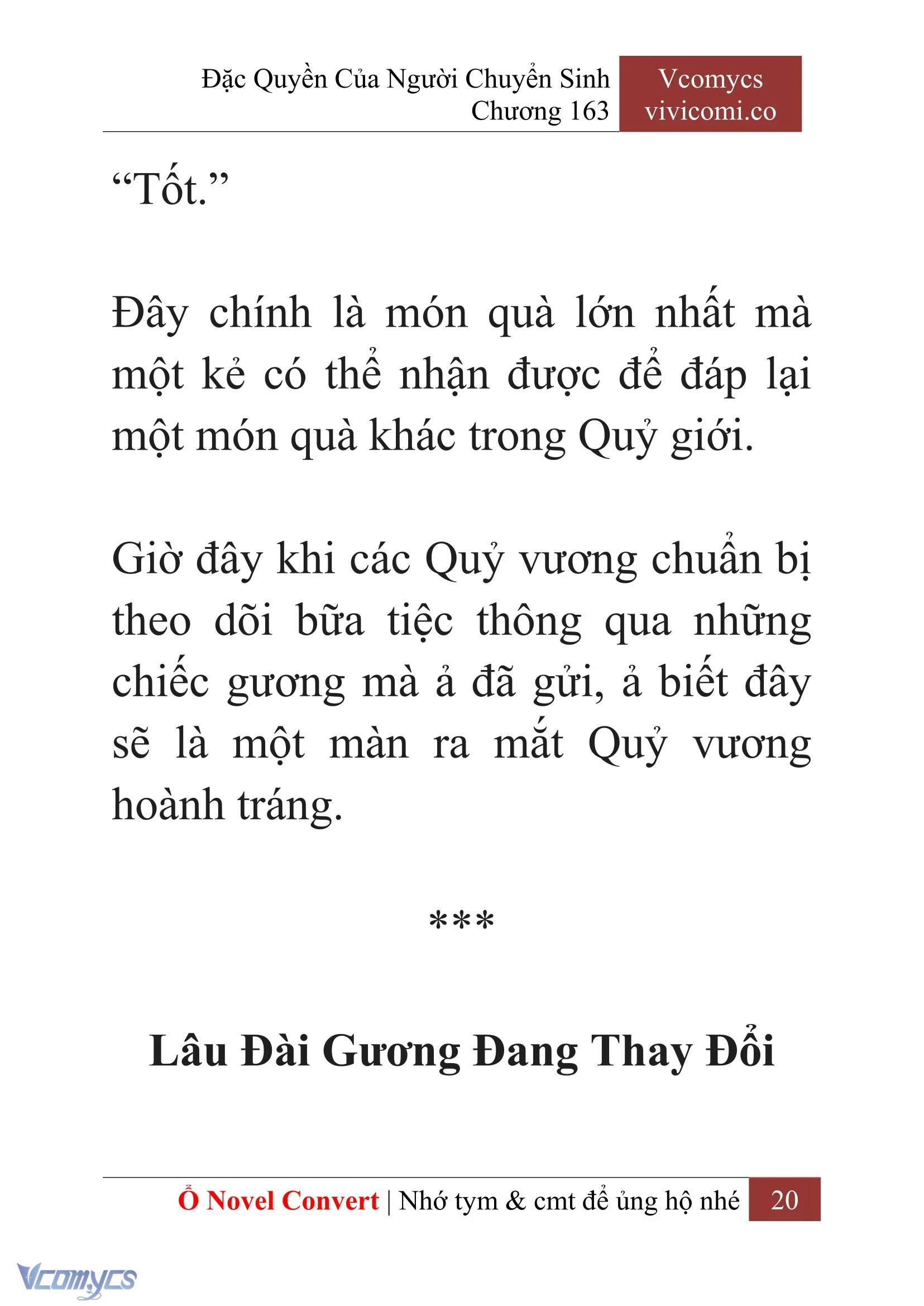 [Novel] Đặc Quyền Của Người Chuyển Sinh Chapter 163 - Trang 23