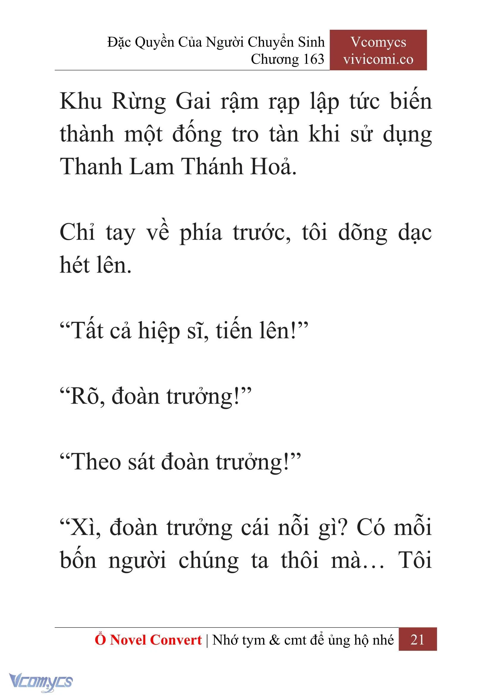 [Novel] Đặc Quyền Của Người Chuyển Sinh Chapter 163 - Trang 24