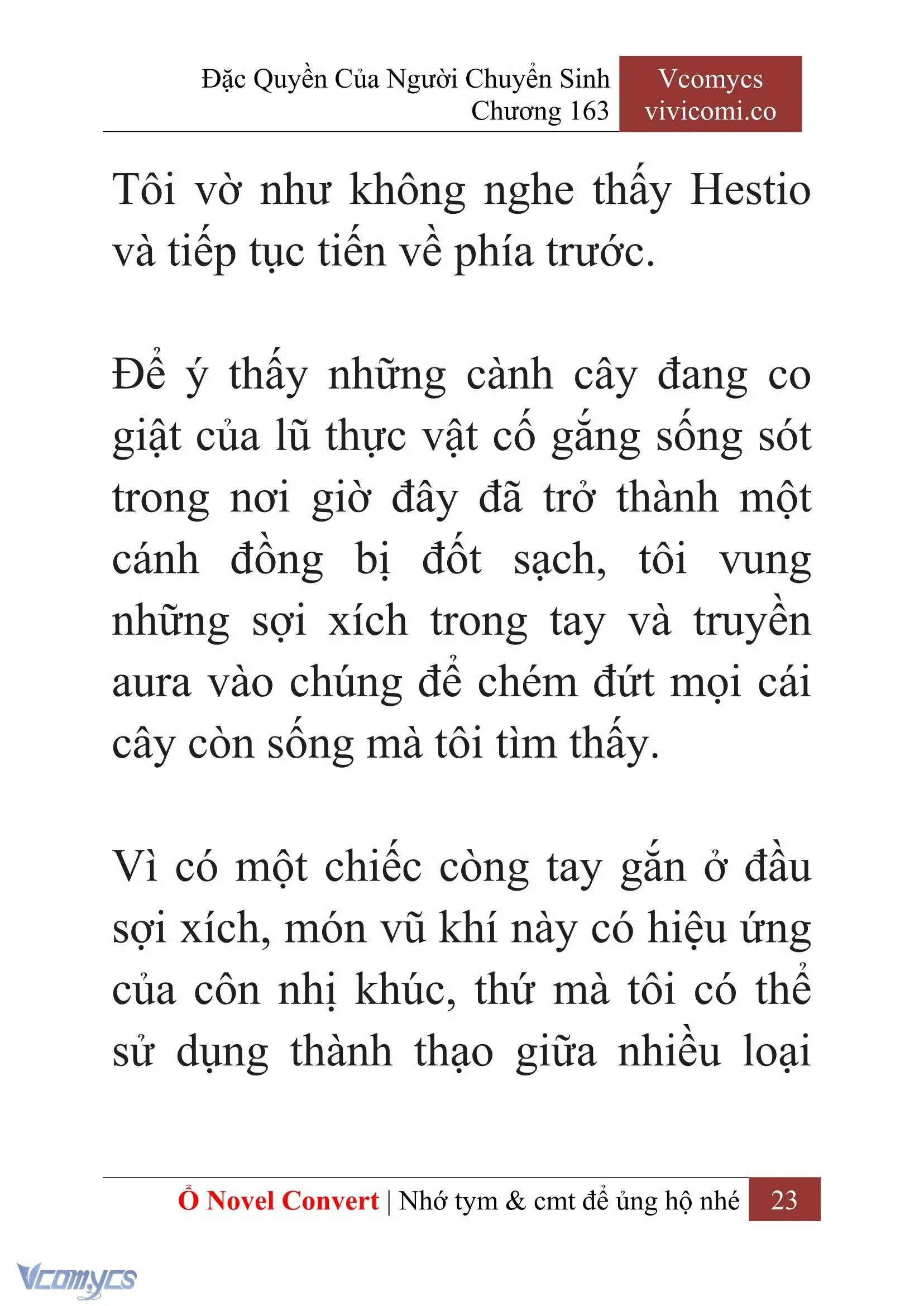 [Novel] Đặc Quyền Của Người Chuyển Sinh Chapter 163 - Trang 26