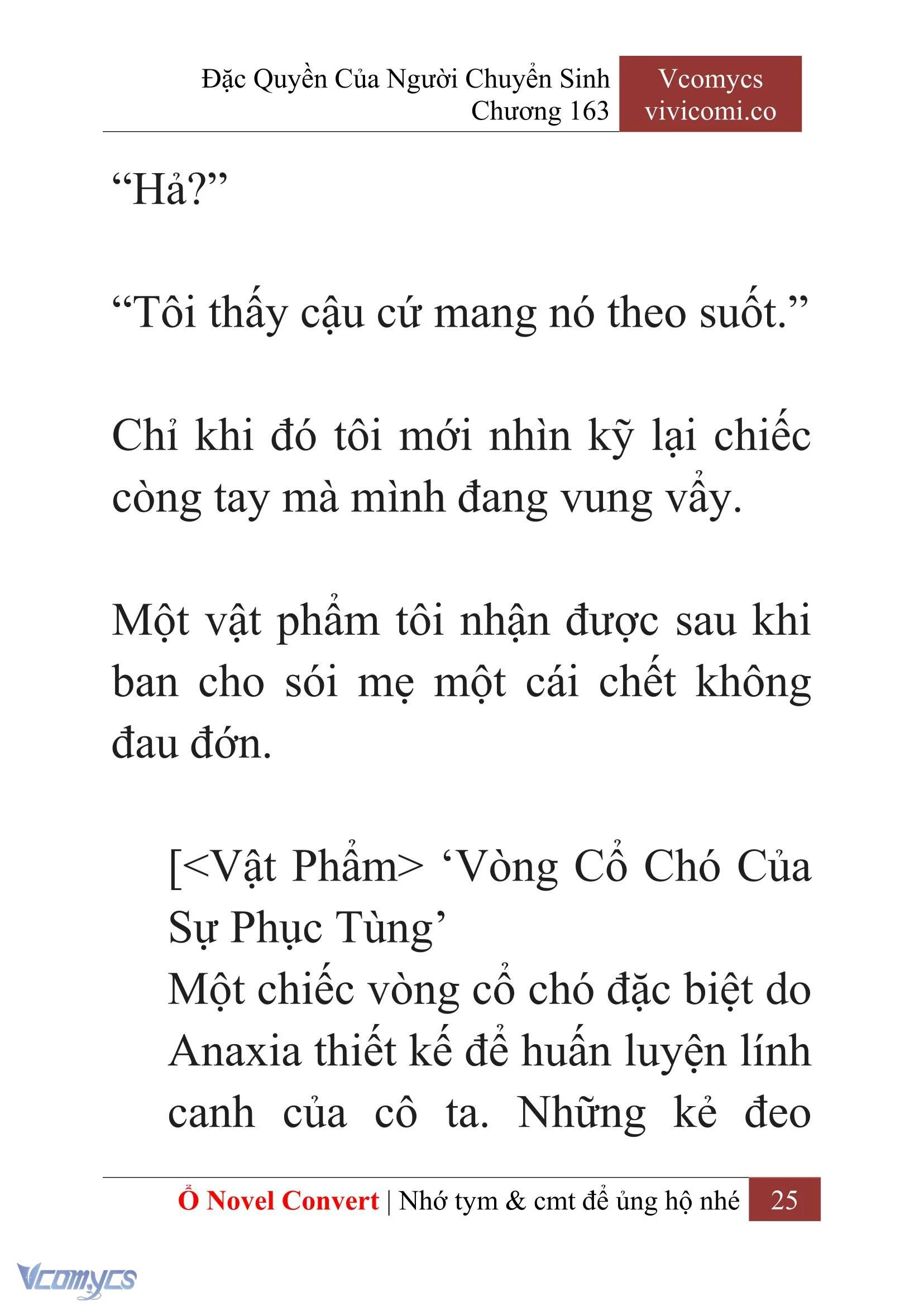[Novel] Đặc Quyền Của Người Chuyển Sinh Chapter 163 - Trang 28
