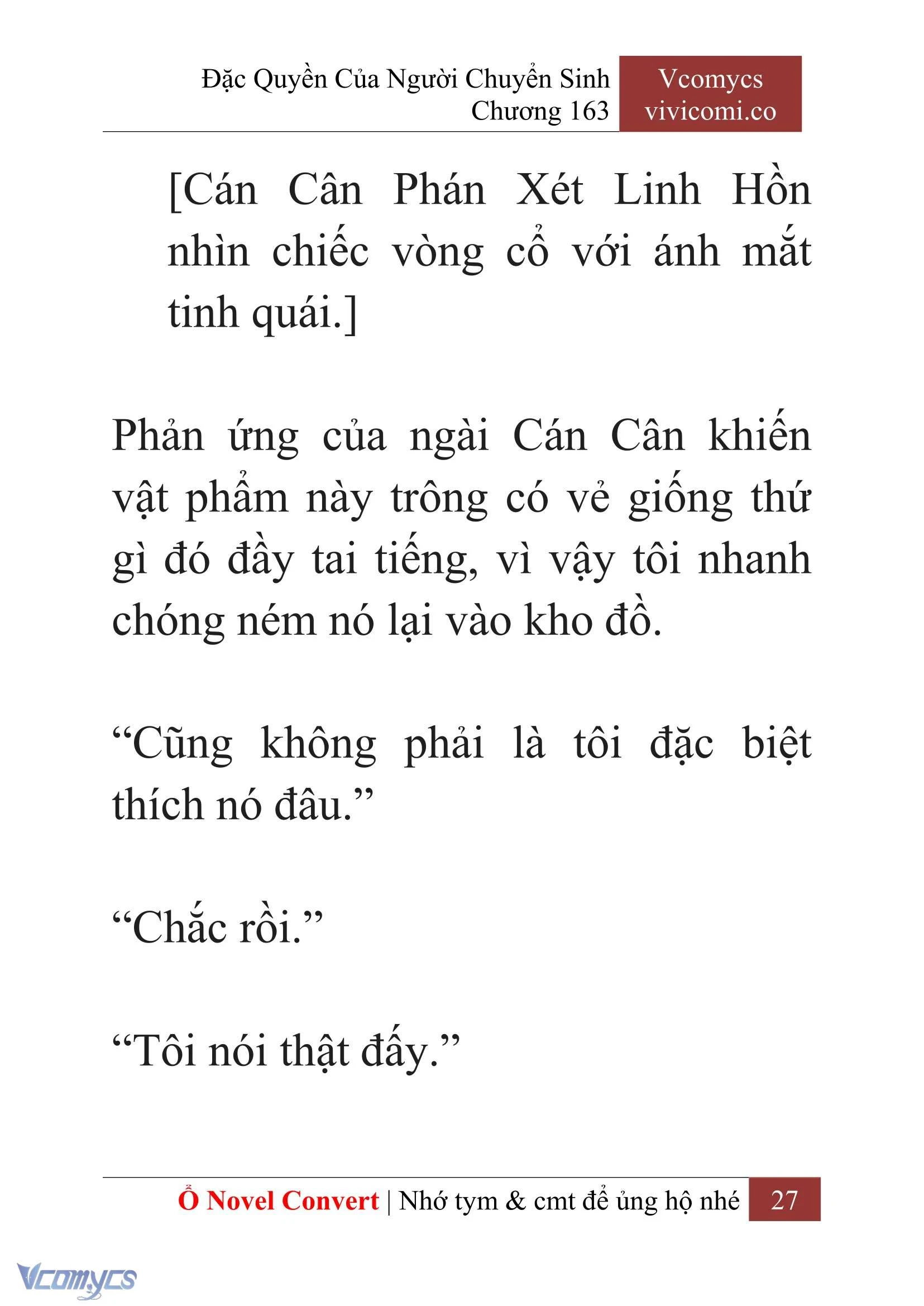 [Novel] Đặc Quyền Của Người Chuyển Sinh Chapter 163 - Trang 30