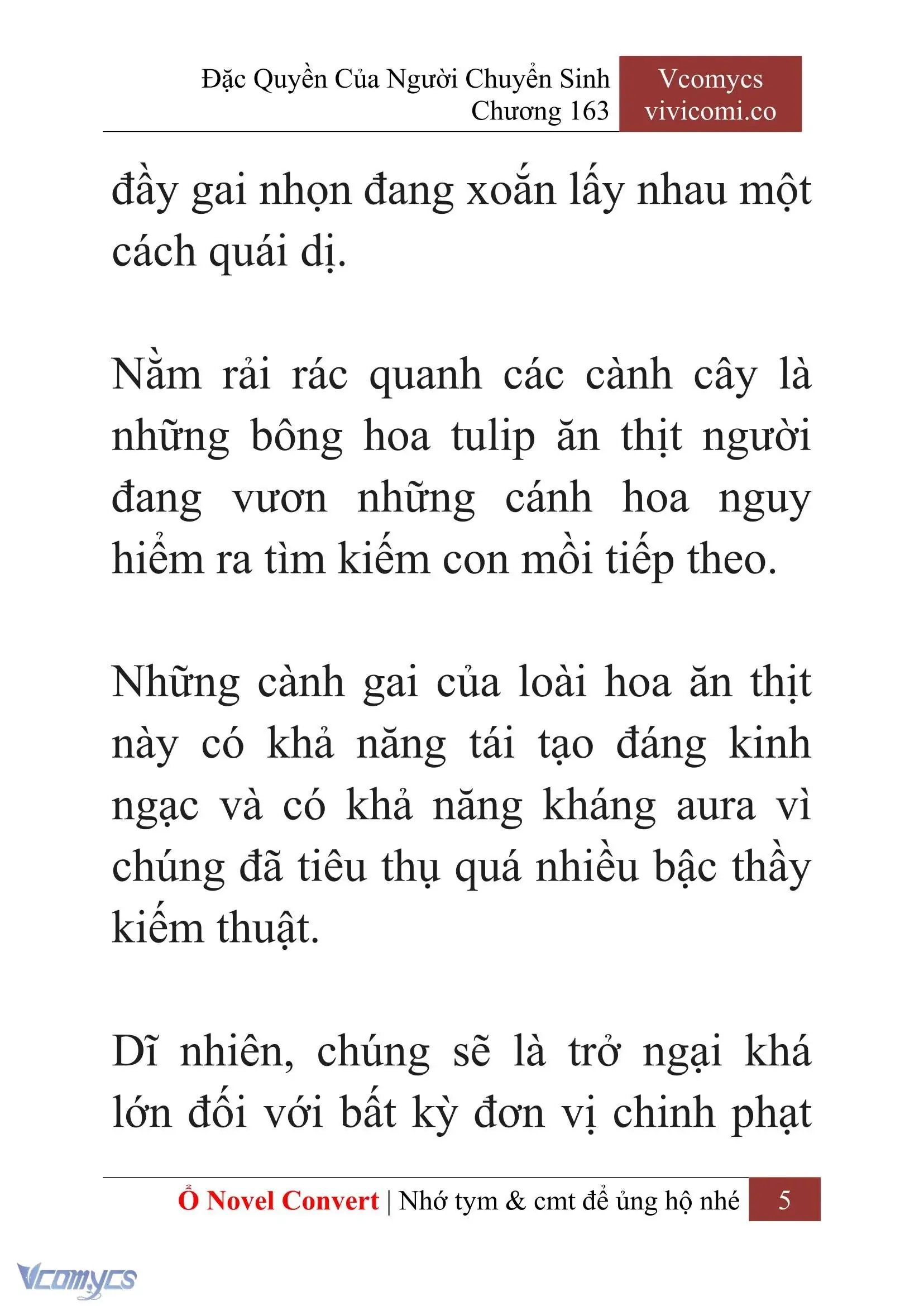 [Novel] Đặc Quyền Của Người Chuyển Sinh Chapter 163 - Trang 8