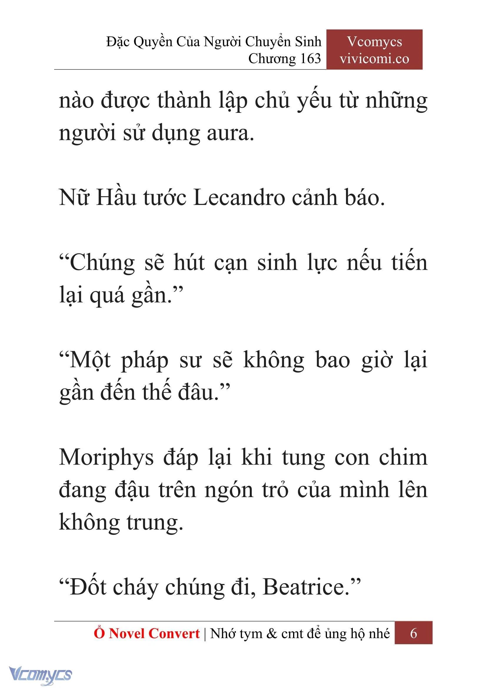 [Novel] Đặc Quyền Của Người Chuyển Sinh Chapter 163 - Trang 9