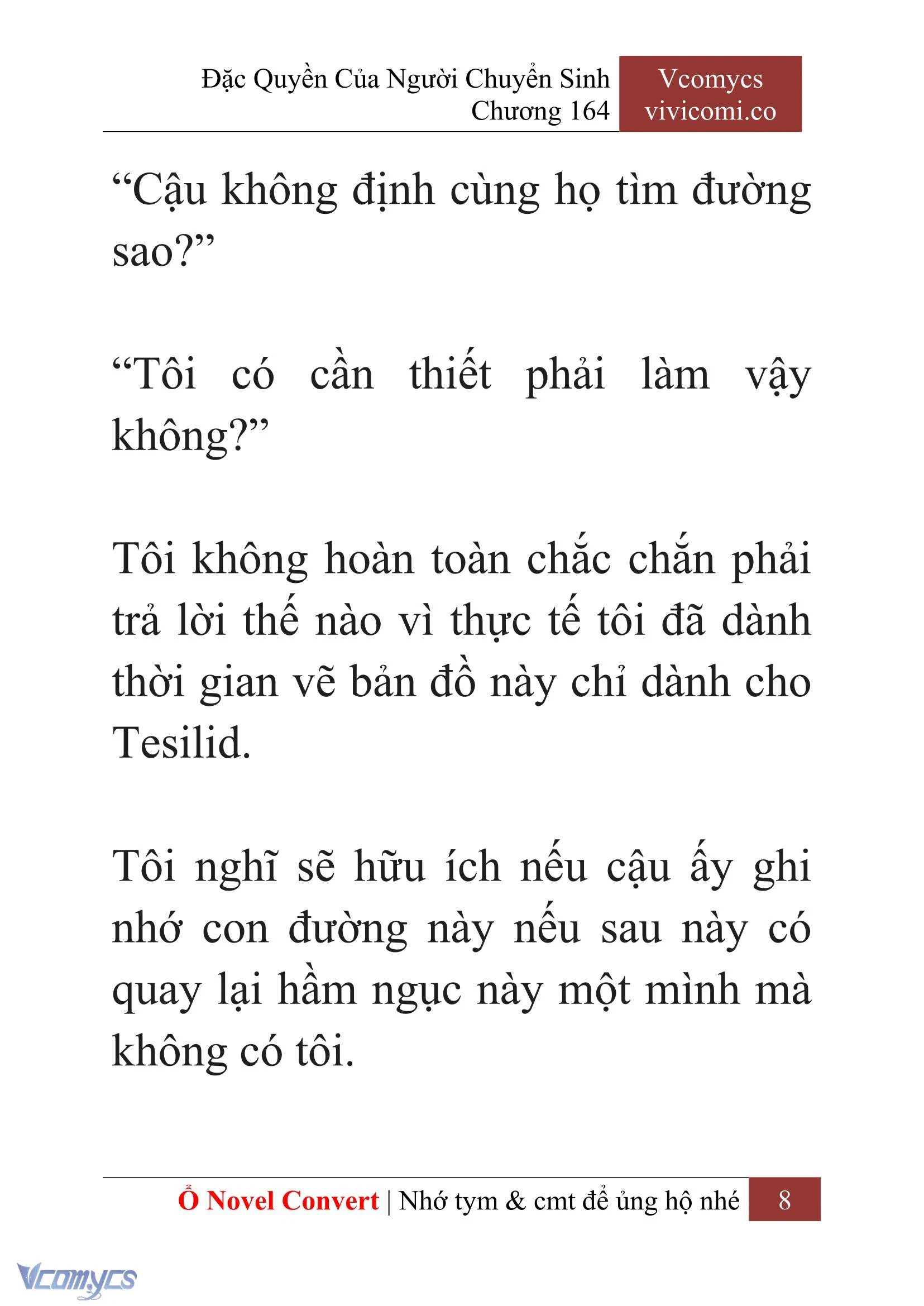 [Novel] Đặc Quyền Của Người Chuyển Sinh Chapter 164 - Trang 11