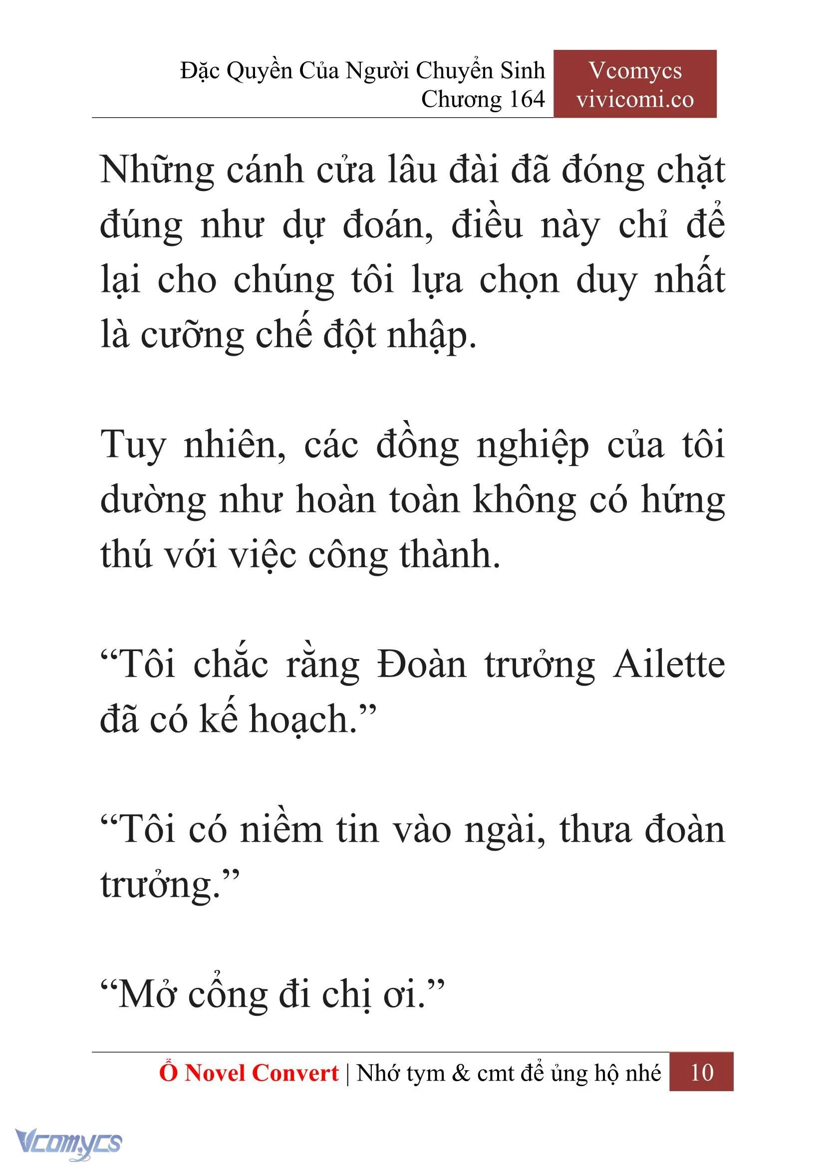 [Novel] Đặc Quyền Của Người Chuyển Sinh Chapter 164 - Trang 13