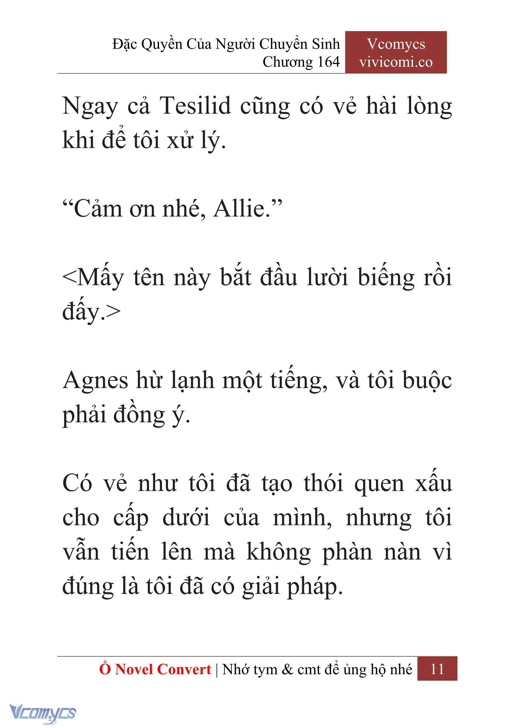 [Novel] Đặc Quyền Của Người Chuyển Sinh Chapter 164 - Trang 14
