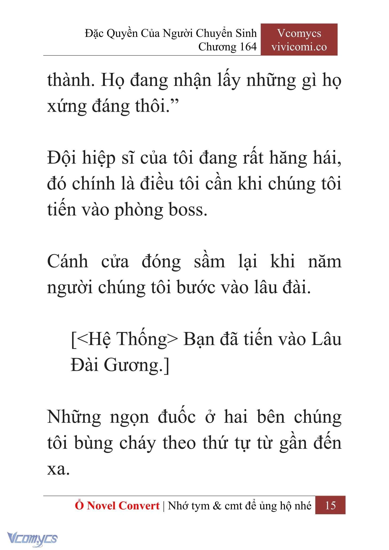[Novel] Đặc Quyền Của Người Chuyển Sinh Chapter 164 - Trang 18