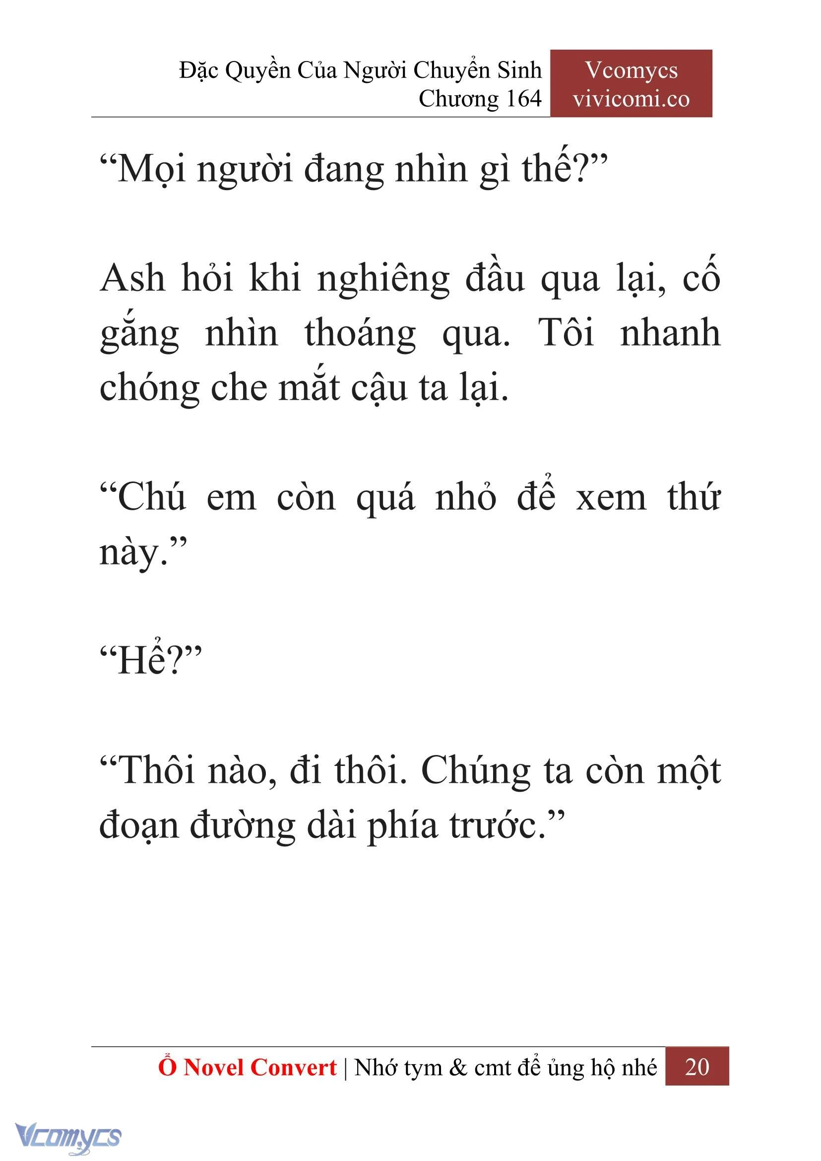 [Novel] Đặc Quyền Của Người Chuyển Sinh Chapter 164 - Trang 23