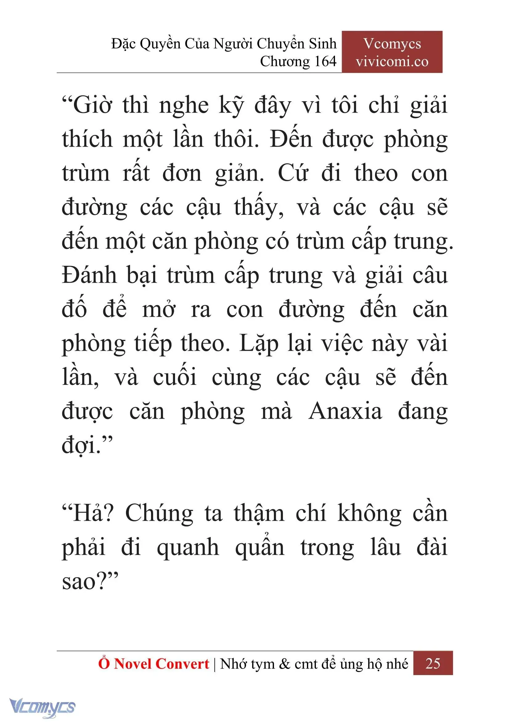 [Novel] Đặc Quyền Của Người Chuyển Sinh Chapter 164 - Trang 28