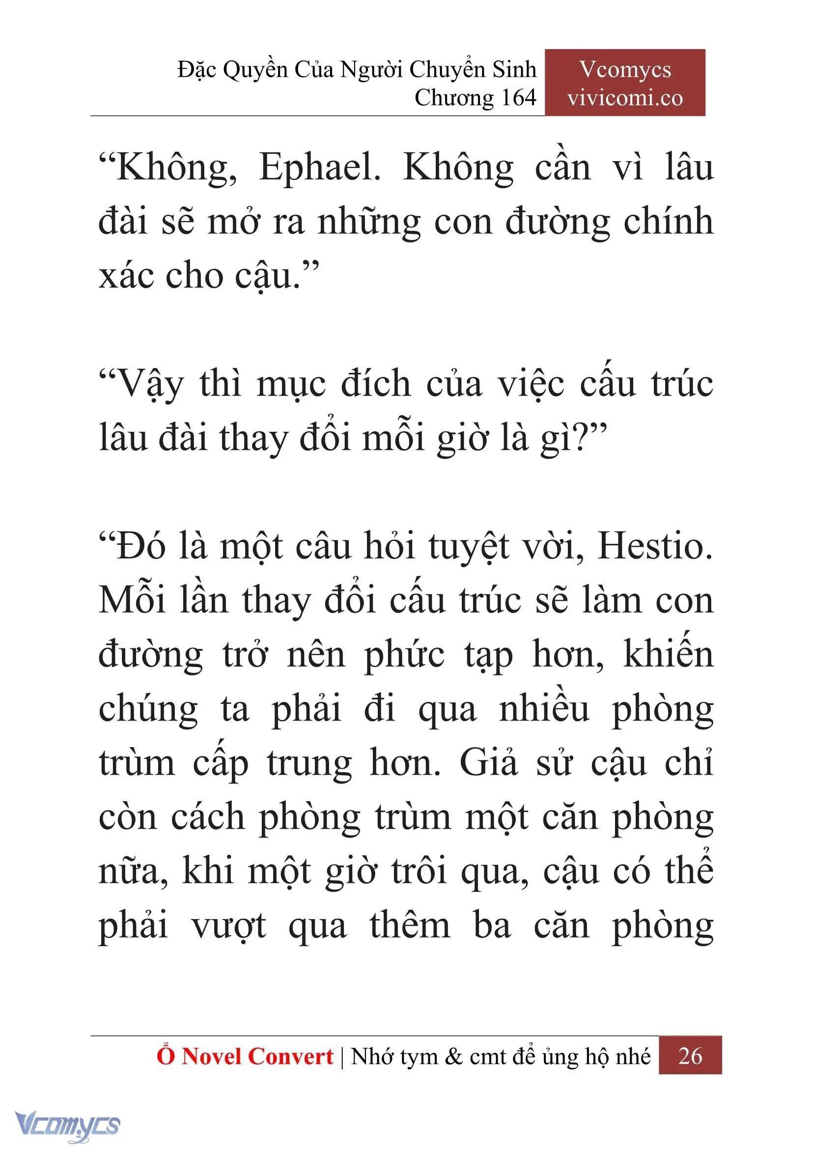 [Novel] Đặc Quyền Của Người Chuyển Sinh Chapter 164 - Trang 29