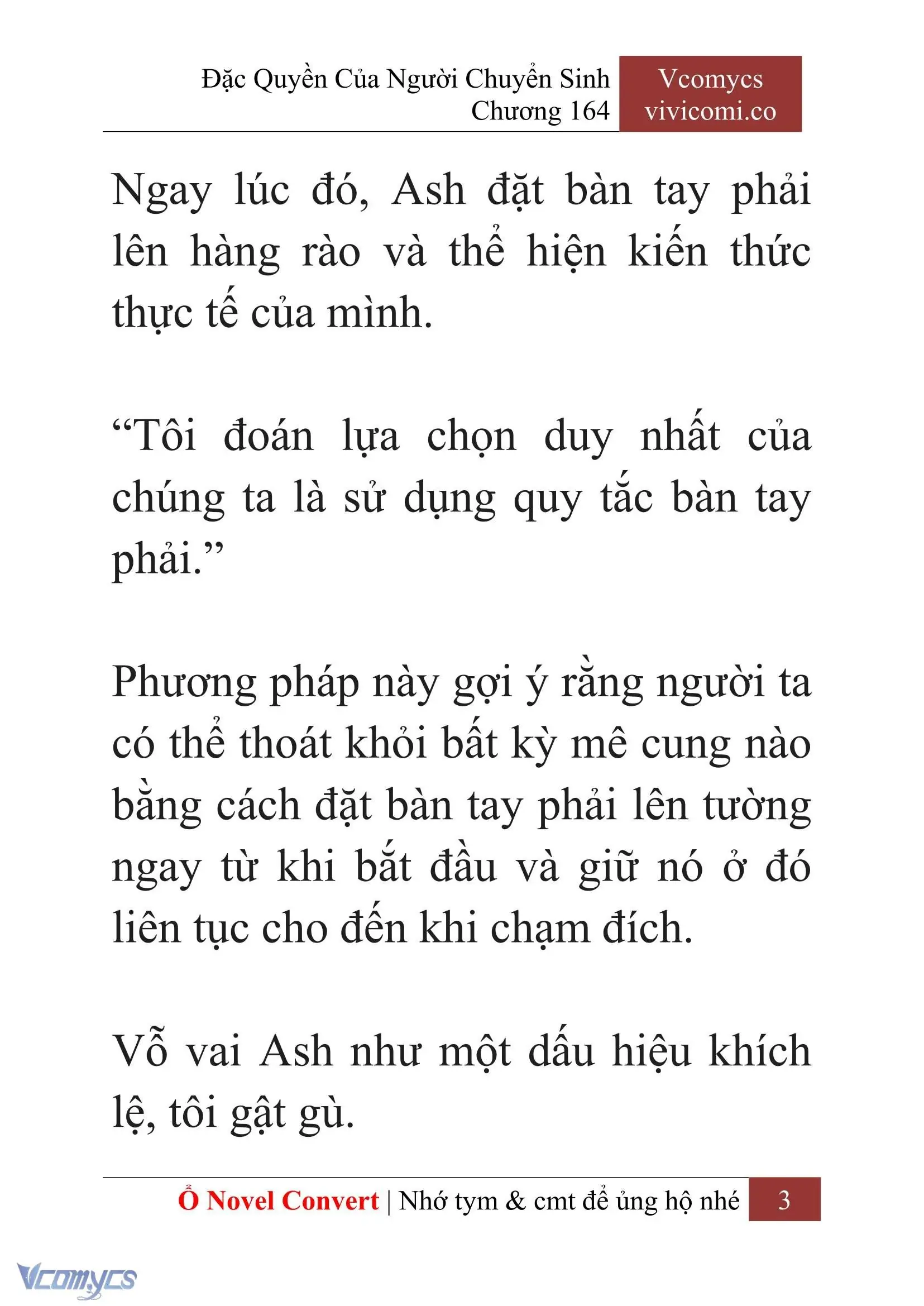 [Novel] Đặc Quyền Của Người Chuyển Sinh Chapter 164 - Trang 6