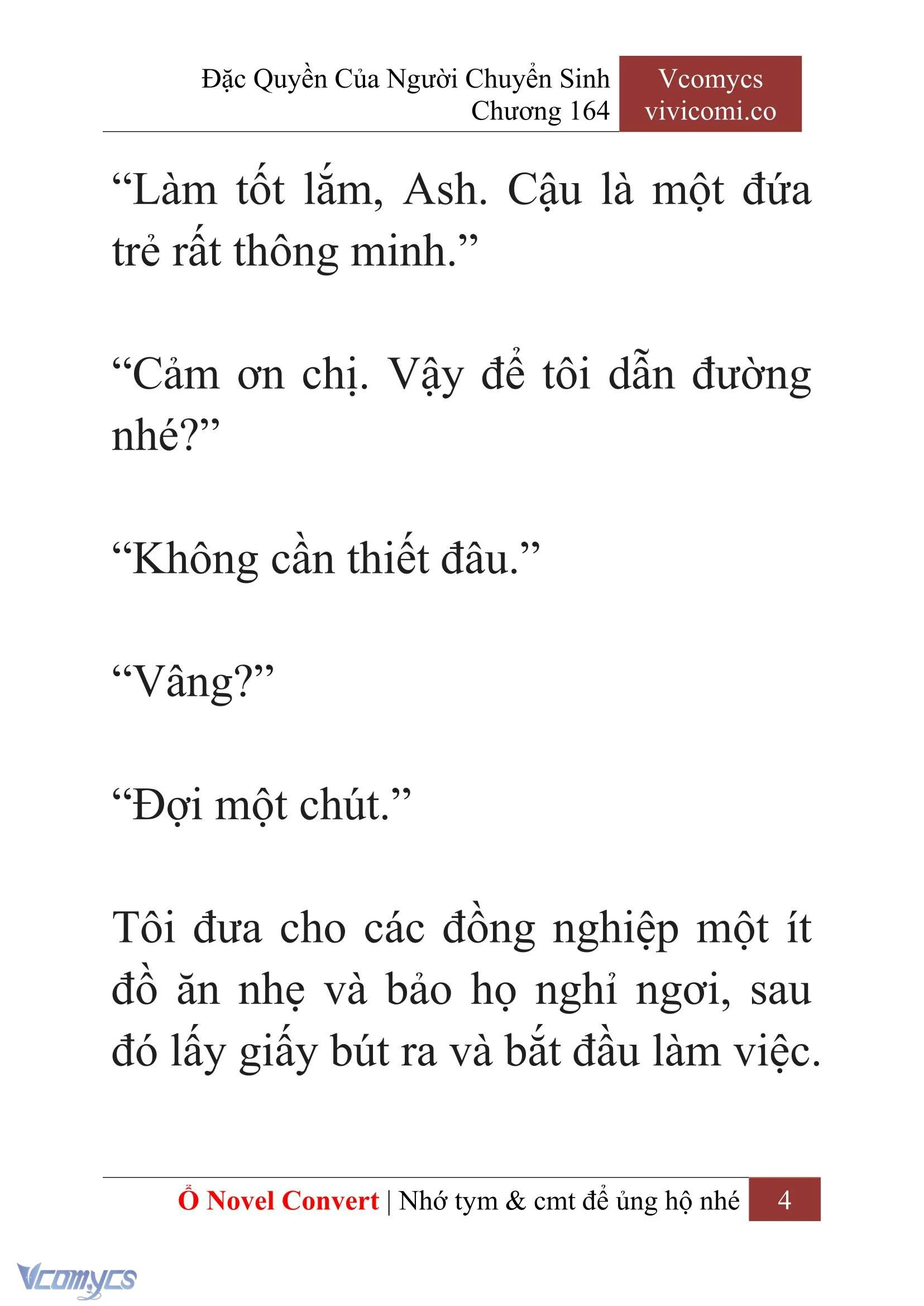 [Novel] Đặc Quyền Của Người Chuyển Sinh Chapter 164 - Trang 7