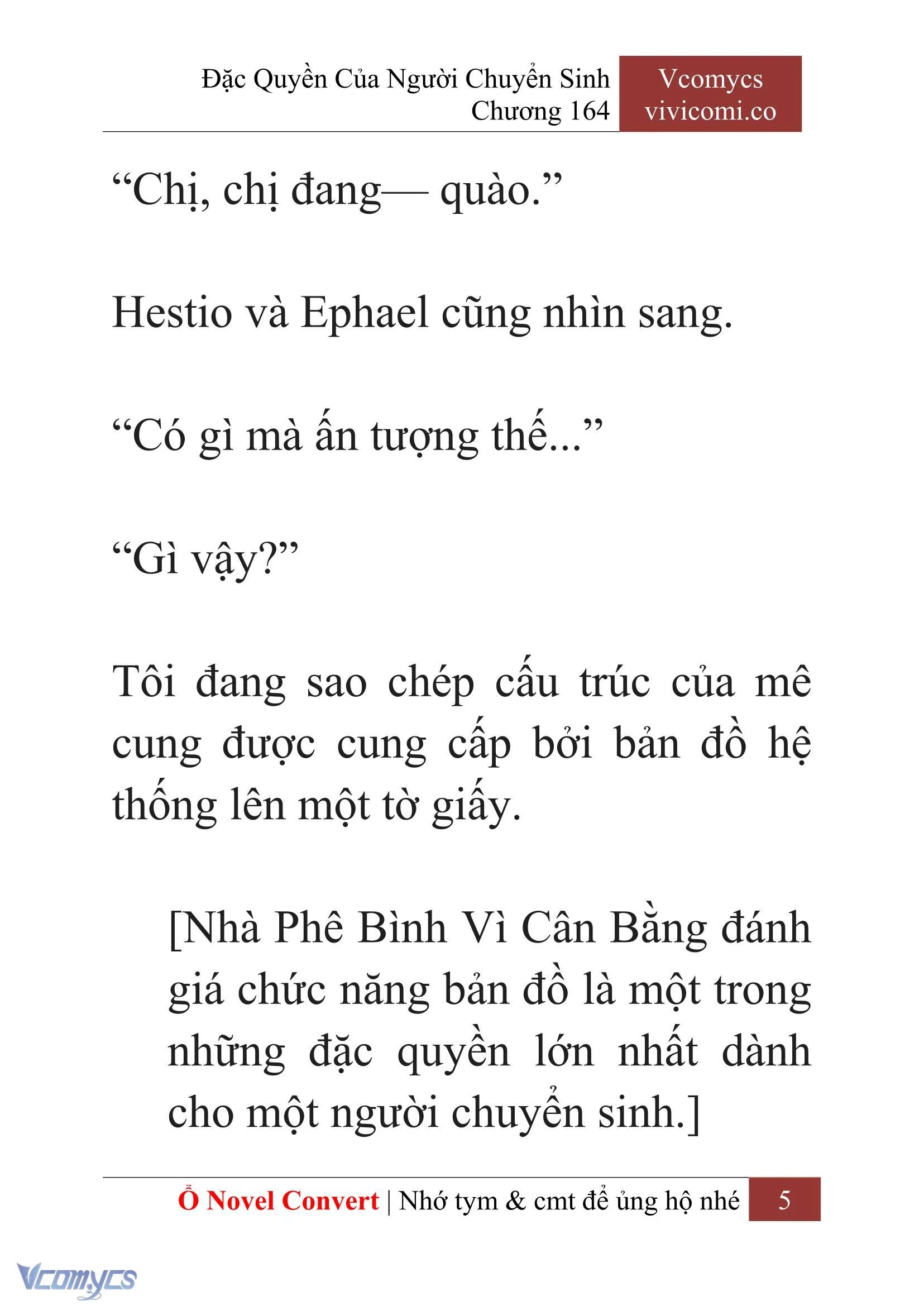 [Novel] Đặc Quyền Của Người Chuyển Sinh Chapter 164 - Trang 8