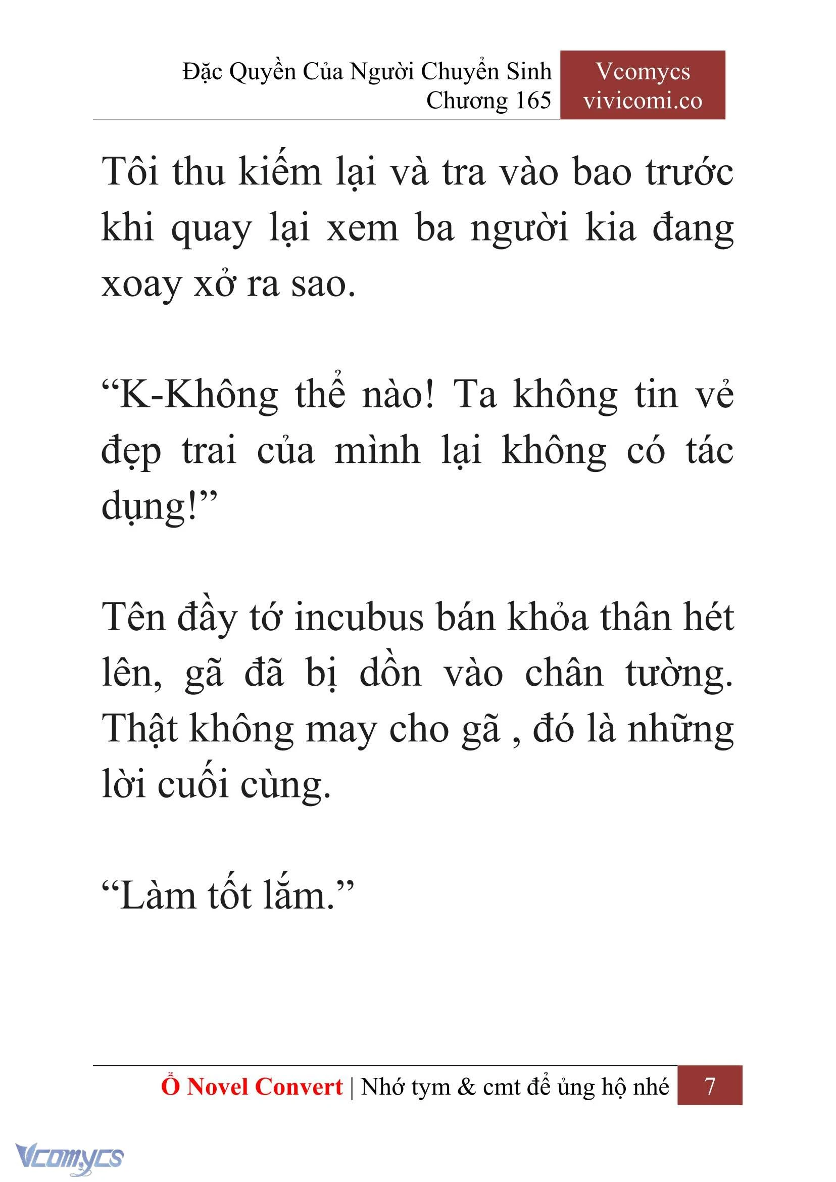 [Novel] Đặc Quyền Của Người Chuyển Sinh Chapter 165 - Trang 10