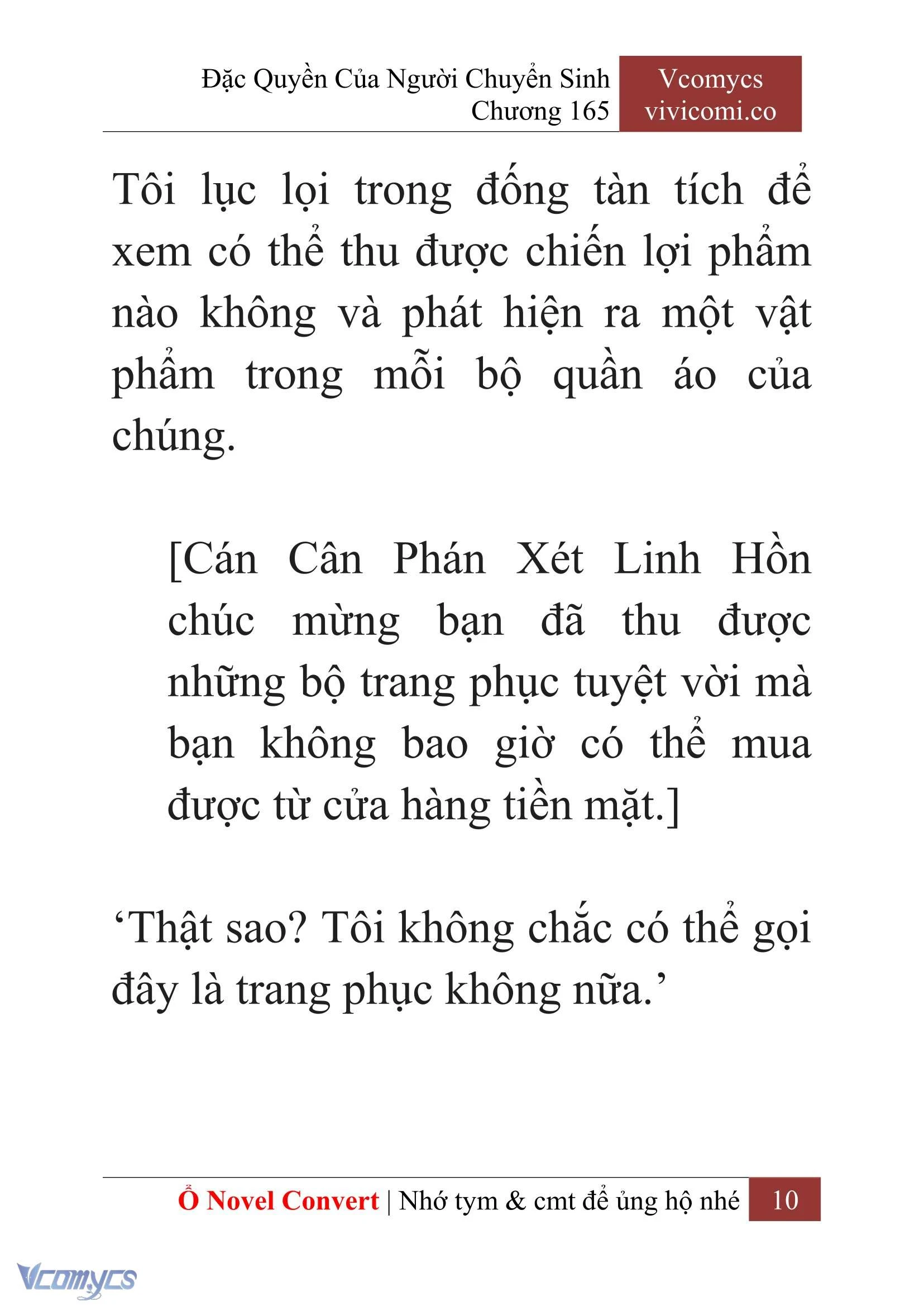 [Novel] Đặc Quyền Của Người Chuyển Sinh Chapter 165 - Trang 13