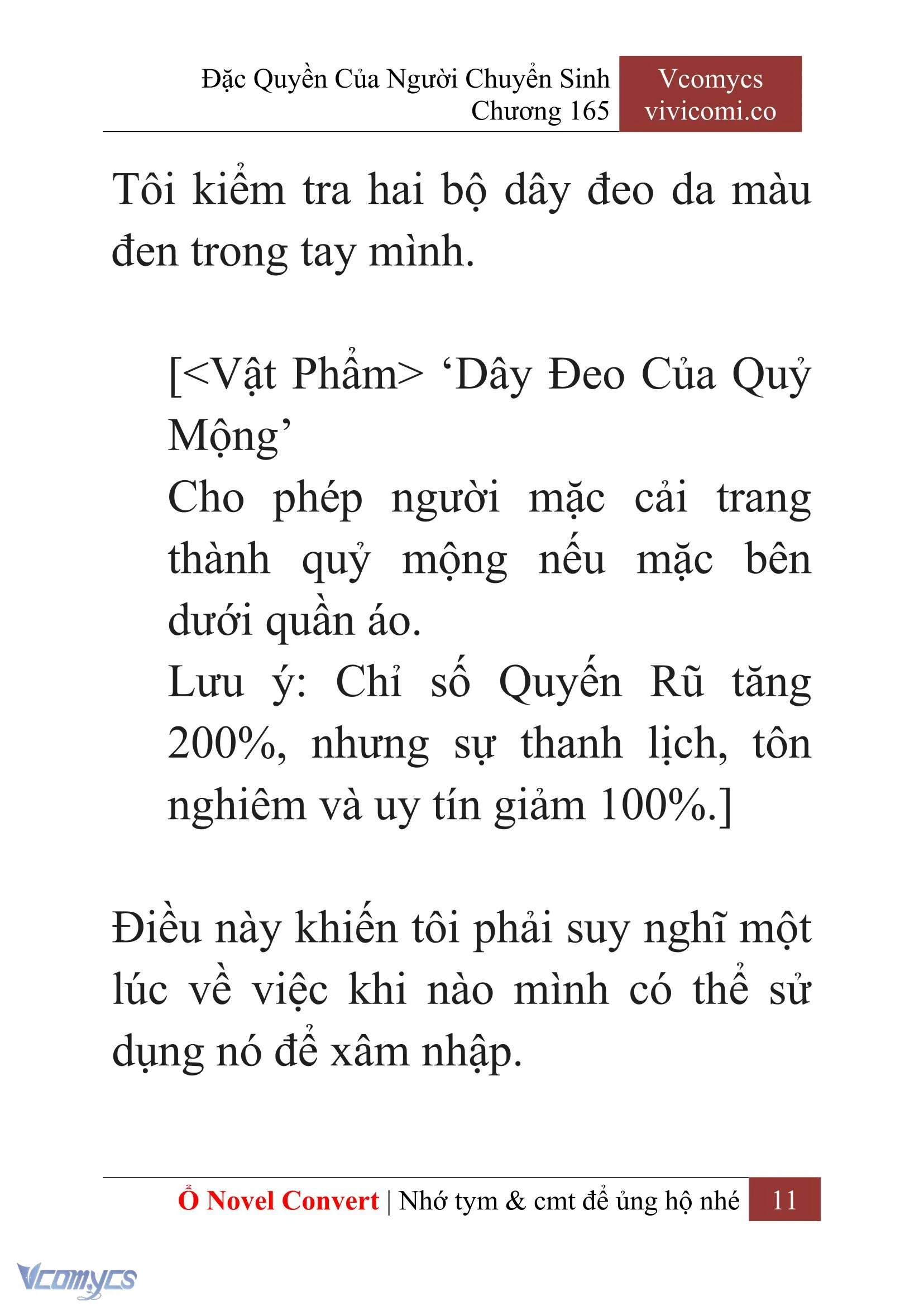 [Novel] Đặc Quyền Của Người Chuyển Sinh Chapter 165 - Trang 14