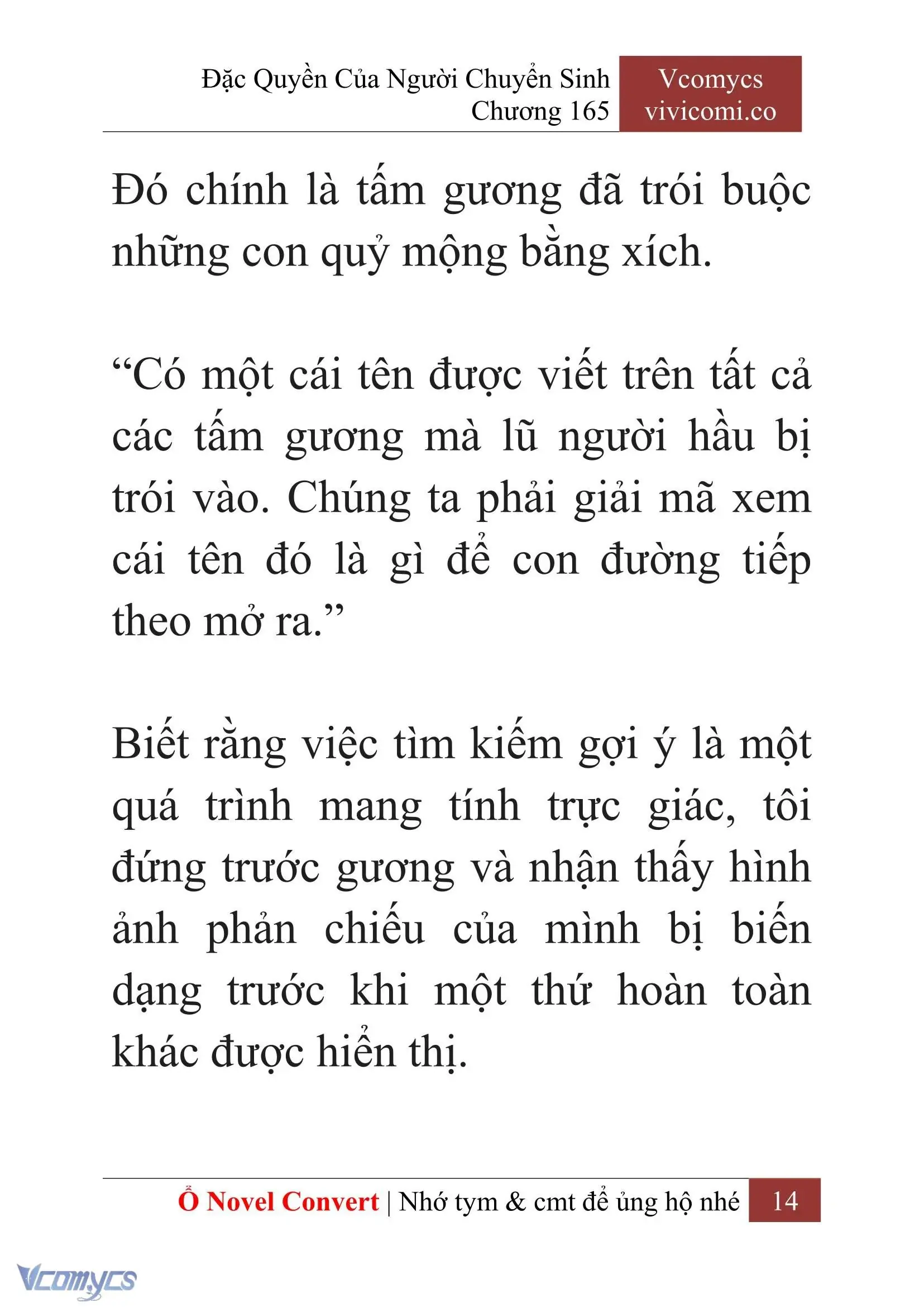 [Novel] Đặc Quyền Của Người Chuyển Sinh Chapter 165 - Trang 17