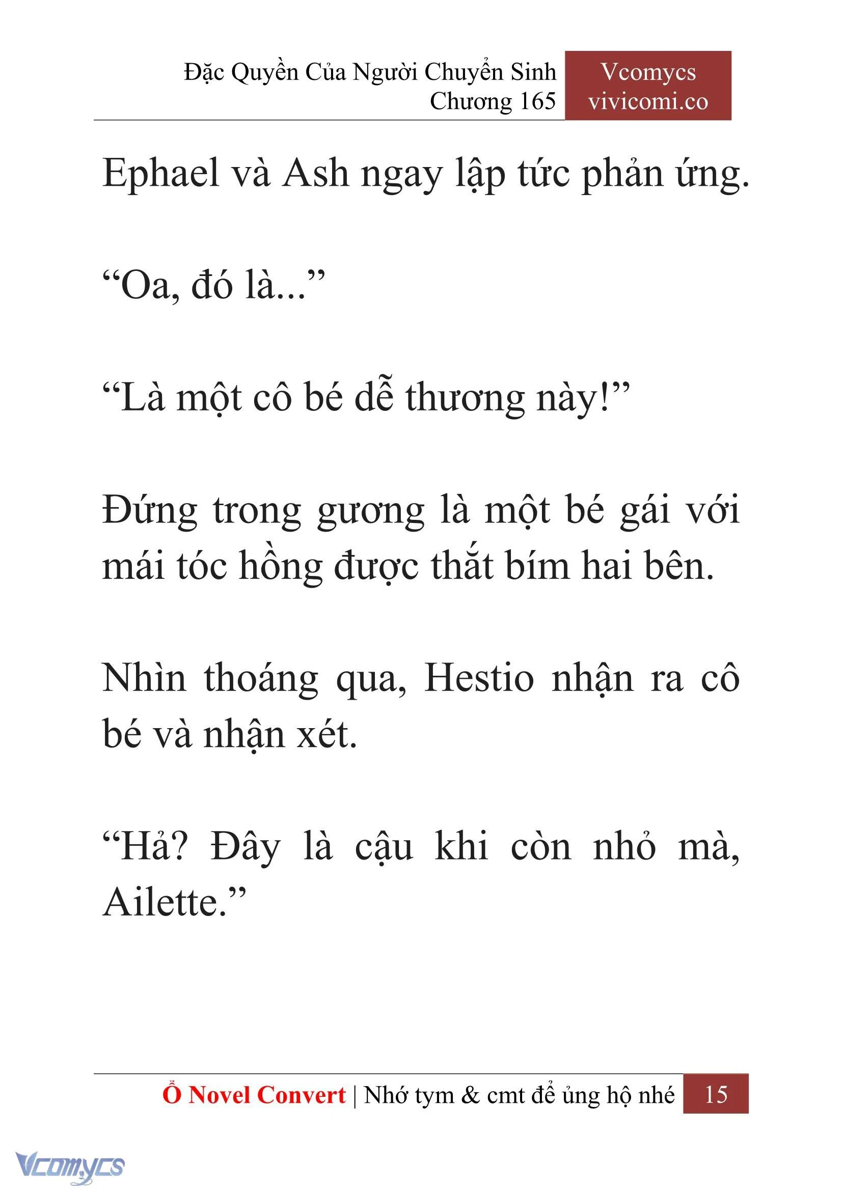 [Novel] Đặc Quyền Của Người Chuyển Sinh Chapter 165 - Trang 18