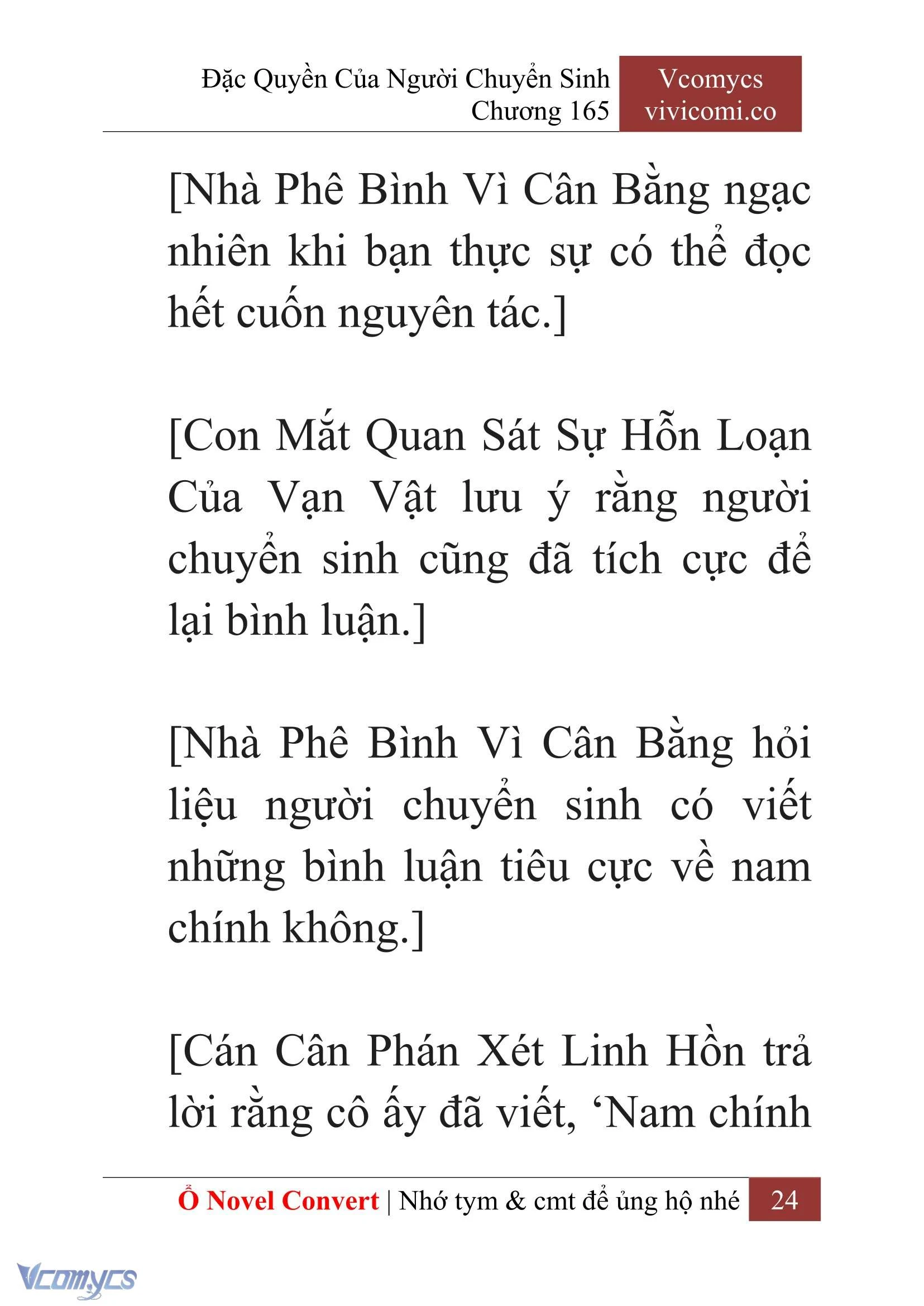 [Novel] Đặc Quyền Của Người Chuyển Sinh Chapter 165 - Trang 27