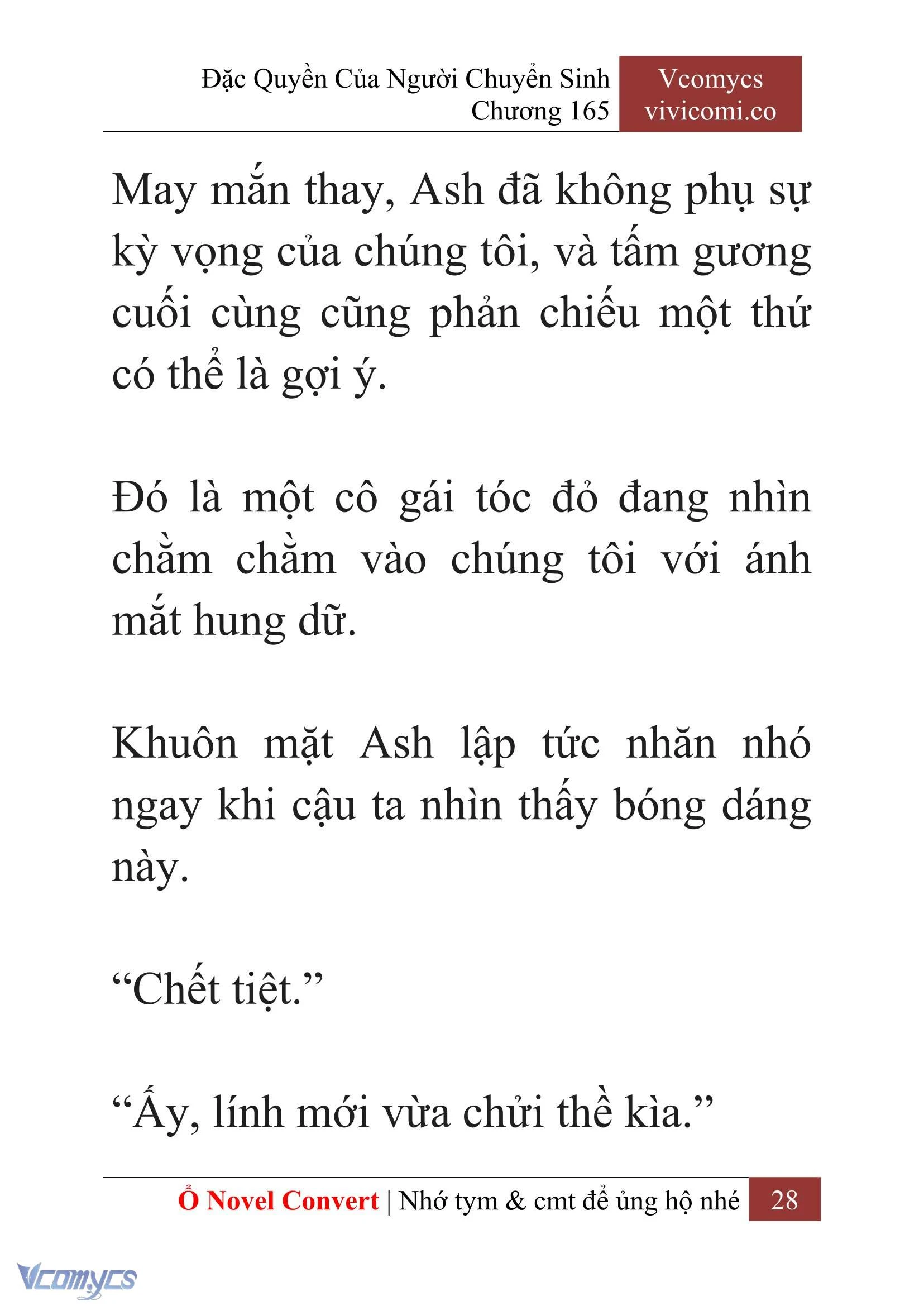 [Novel] Đặc Quyền Của Người Chuyển Sinh Chapter 165 - Trang 31