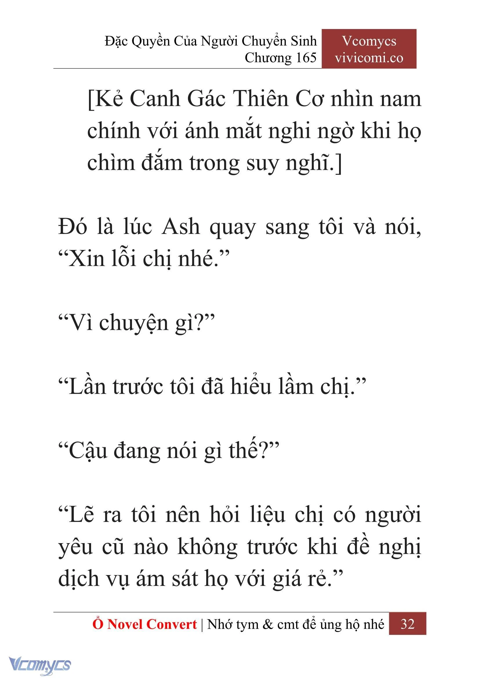 [Novel] Đặc Quyền Của Người Chuyển Sinh Chapter 165 - Trang 35