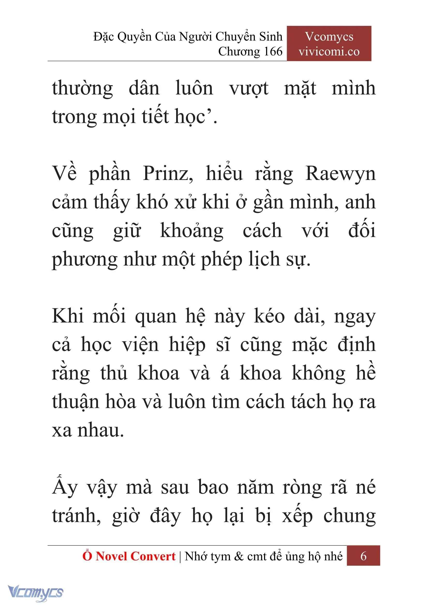 [Novel] Đặc Quyền Của Người Chuyển Sinh Chapter 166 - Trang 10