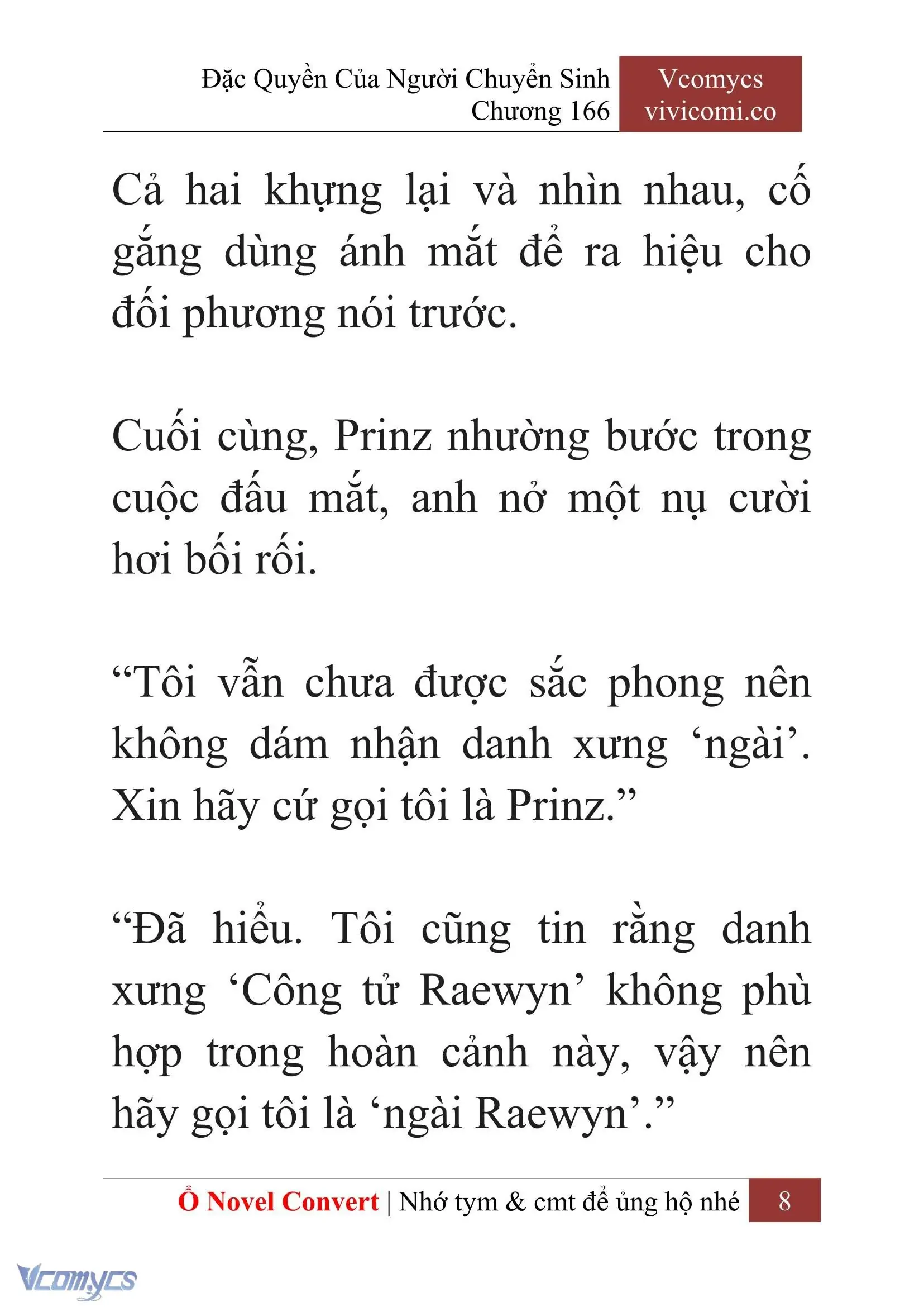 [Novel] Đặc Quyền Của Người Chuyển Sinh Chapter 166 - Trang 12