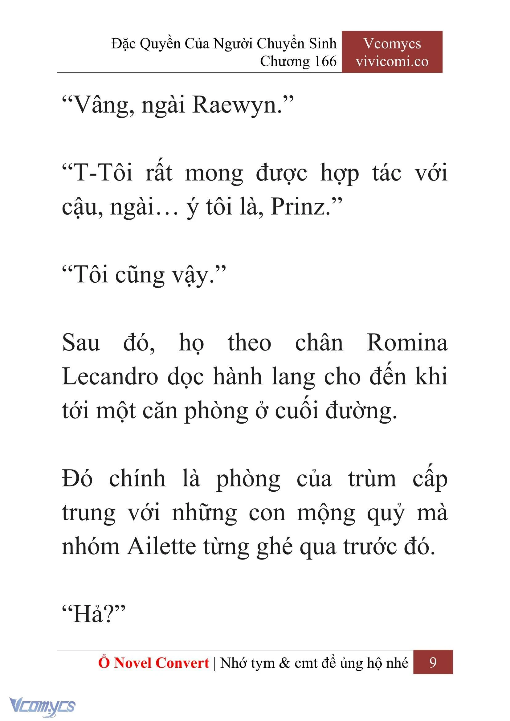 [Novel] Đặc Quyền Của Người Chuyển Sinh Chapter 166 - Trang 13