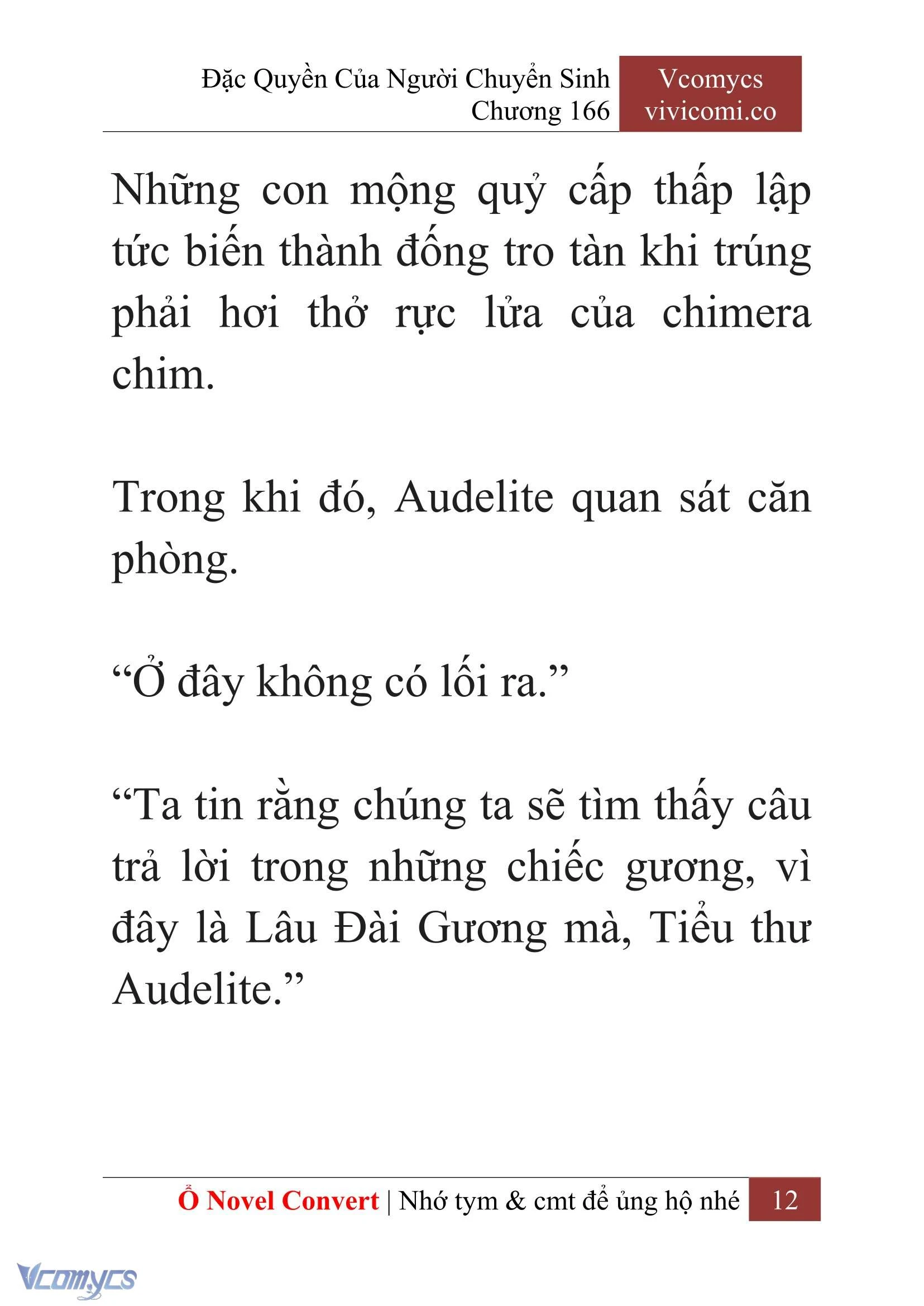 [Novel] Đặc Quyền Của Người Chuyển Sinh Chapter 166 - Trang 16